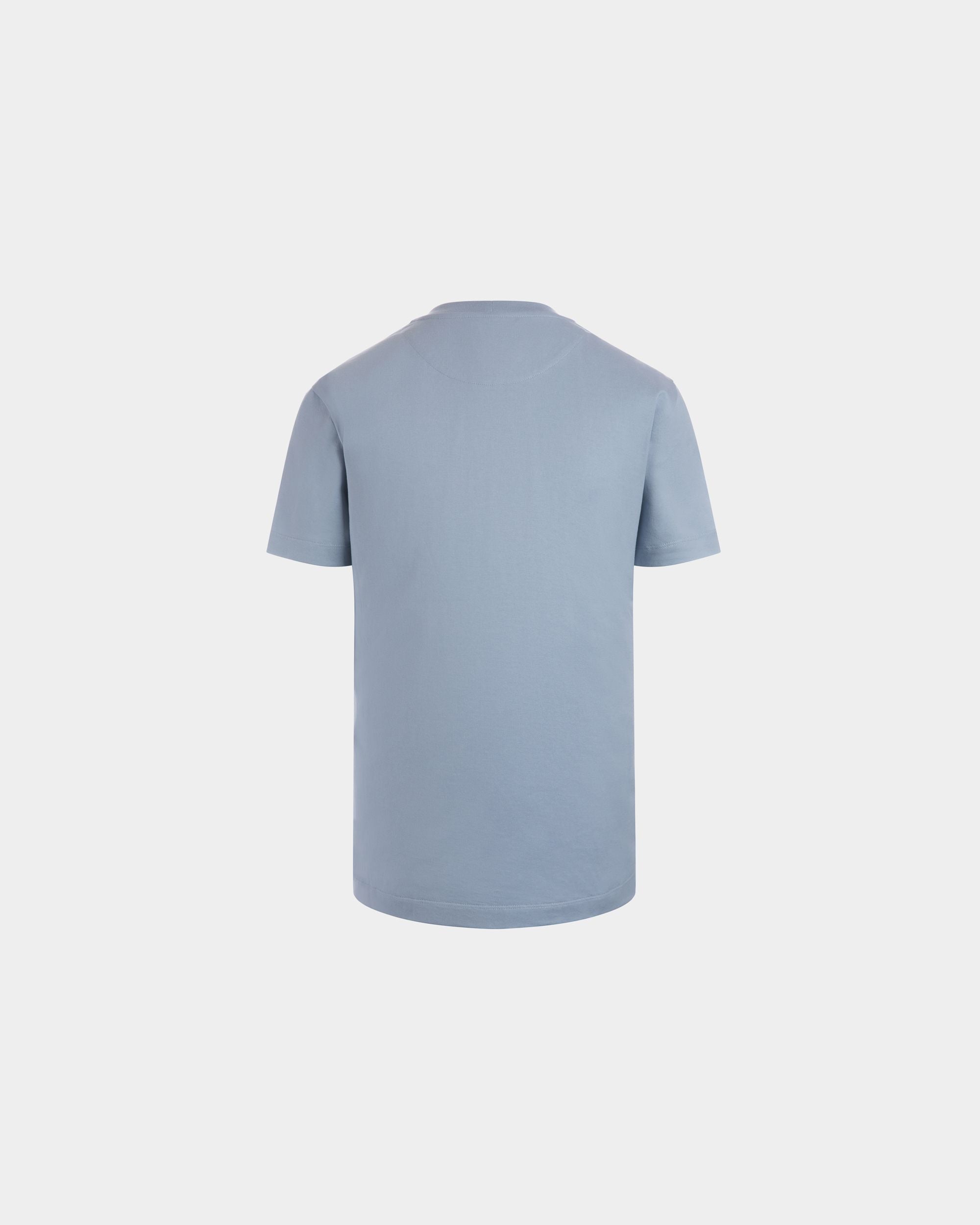 Cutsew T-Shirt In Blue Cotton - Women's - Bally - 03