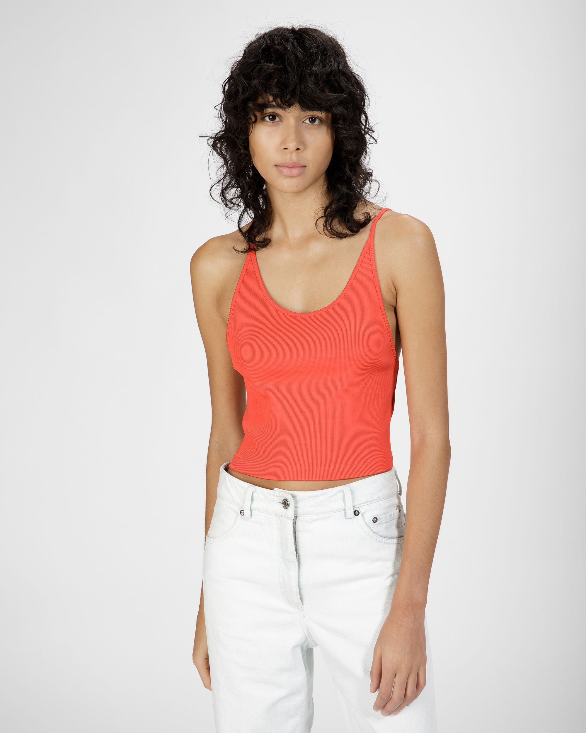 Camiseta De Tirantes Acanalada - Mujer - Bally - 03