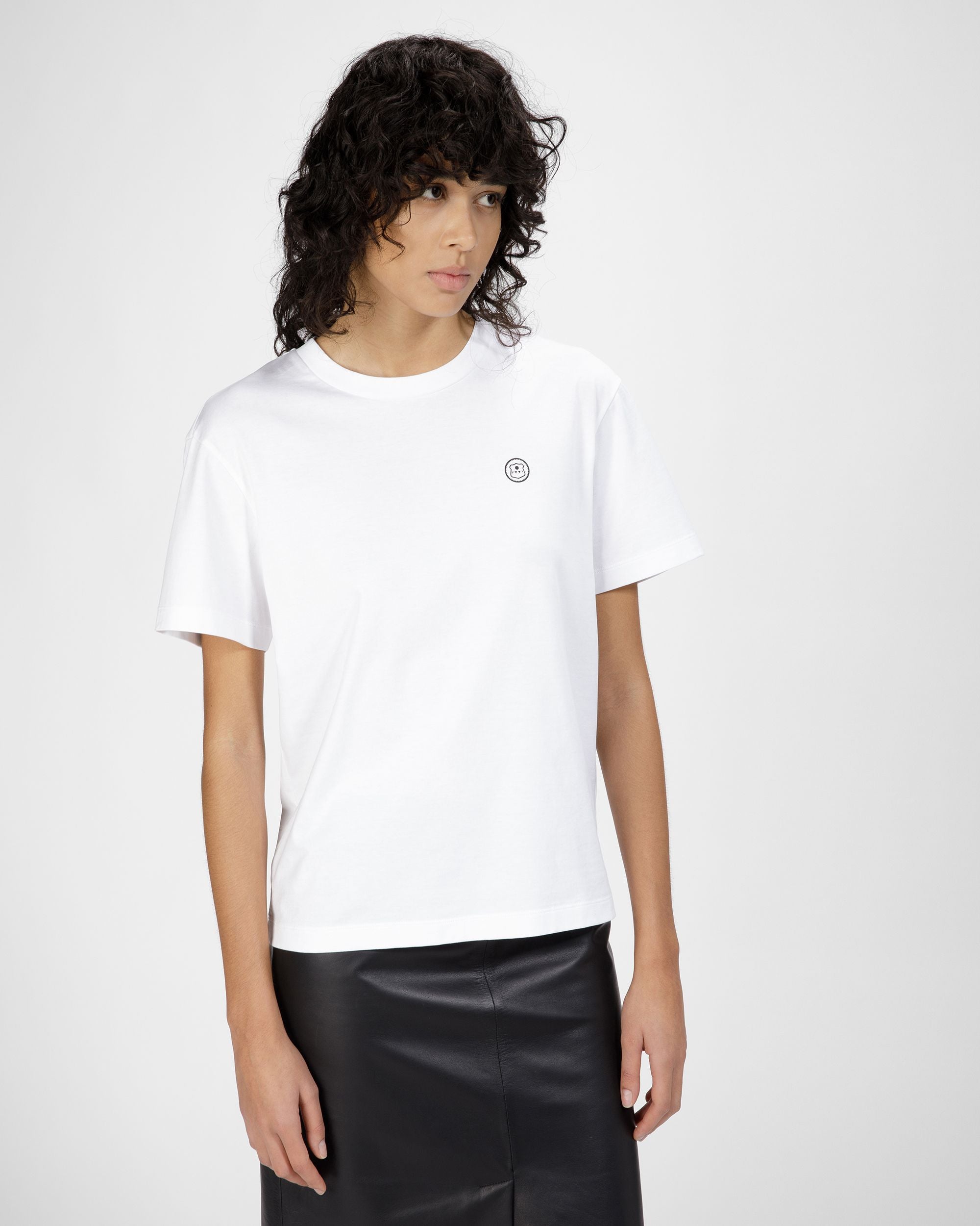 Camiseta Con Logotipo Heritage - Mujer - Bally - 01