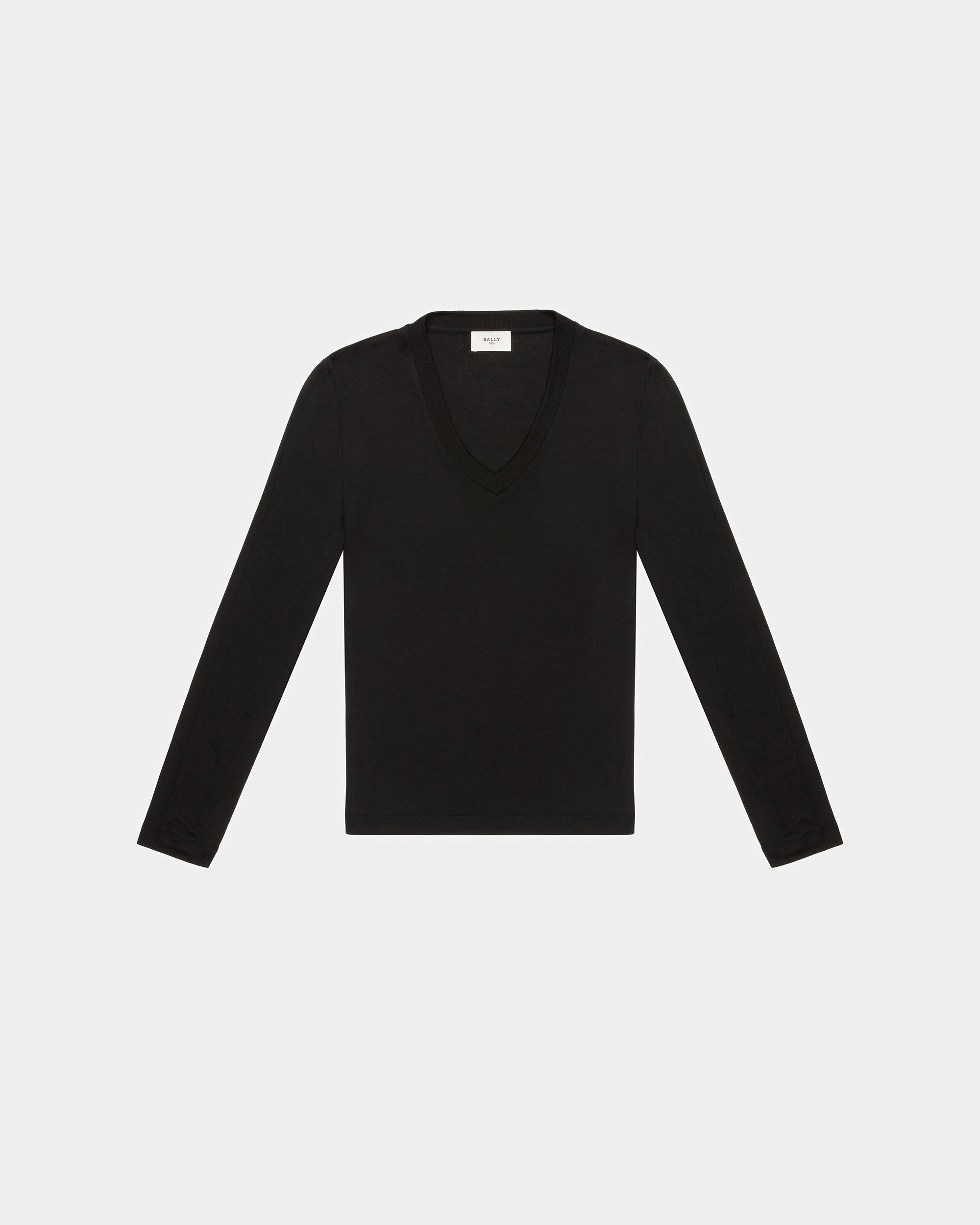 Camiseta De Lyocell - Mujer - Bally - 01