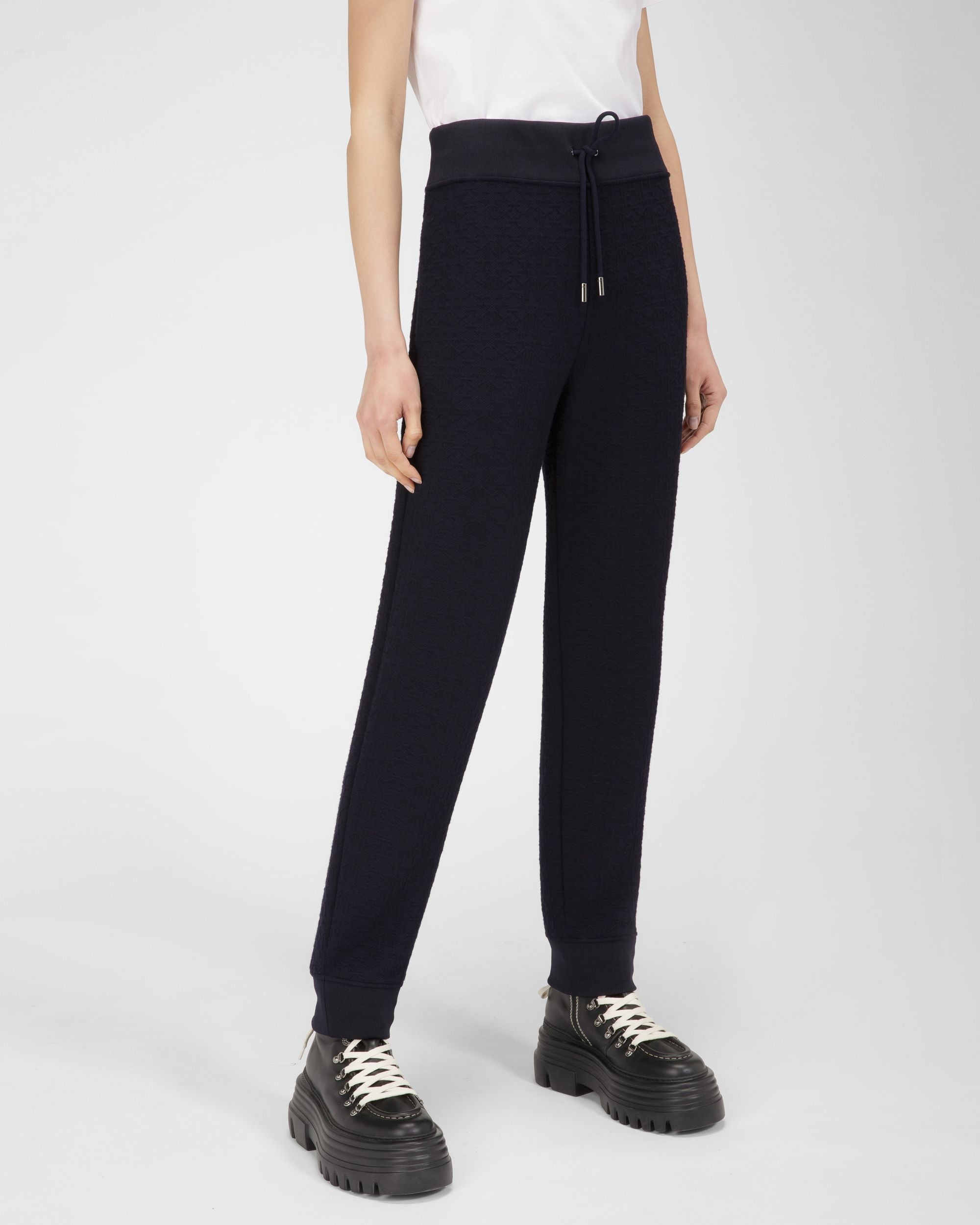 Polyamide Sweatpants In Black - Women's - Bally - 01