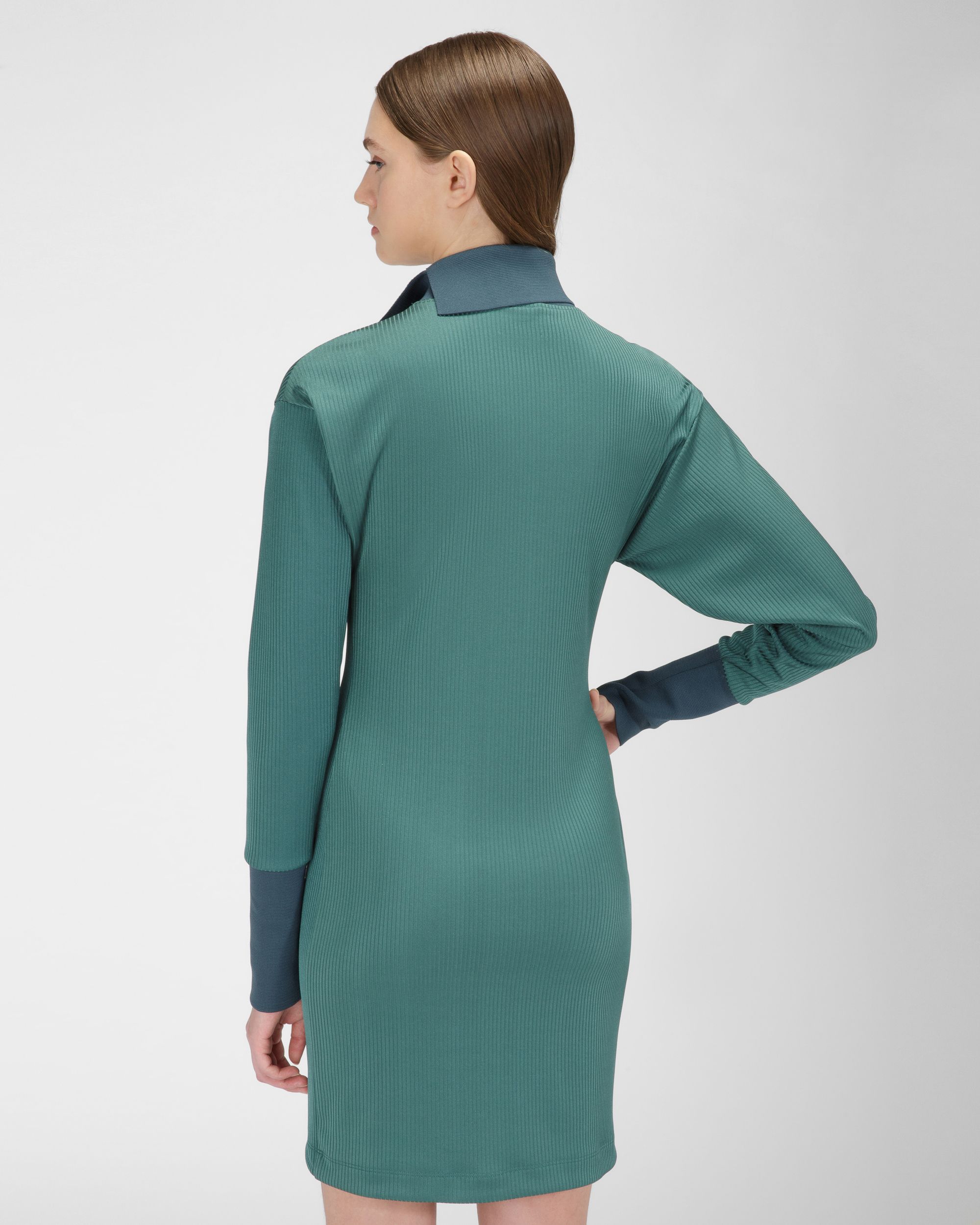 Polyester Mix Dress In Green - Women's - Bally - 03