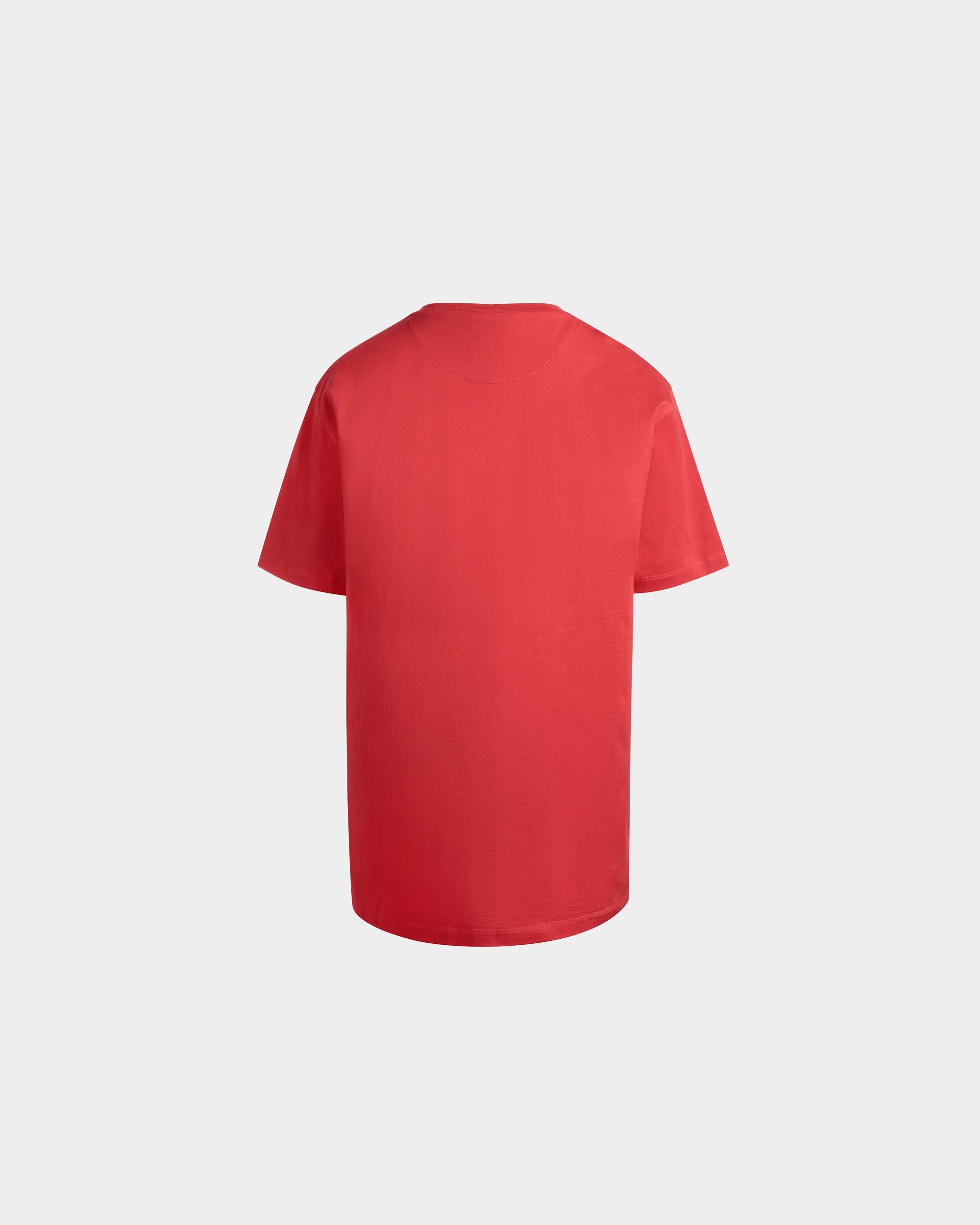 Cutsew T-Shirt In Red Cotton - Women's - Bally - 03