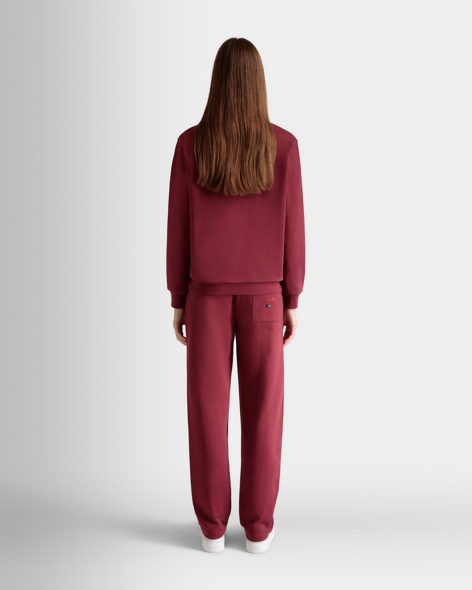 Sudadera De Algodón Con Cuello Redondo Sirah - Mujer - Bally - 05