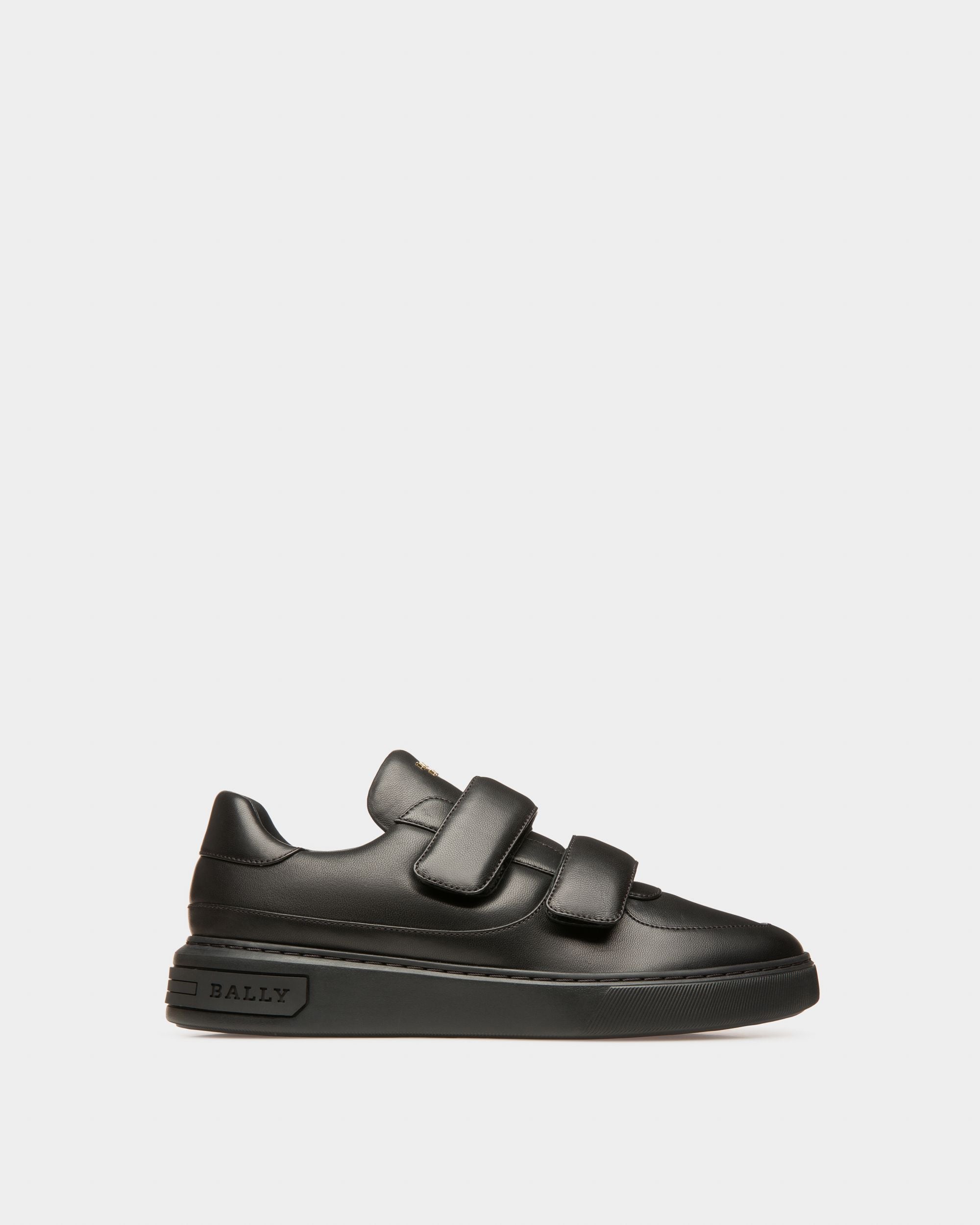 Maylor Zapatillas De Piel En Negro - Mujer - Bally - 01
