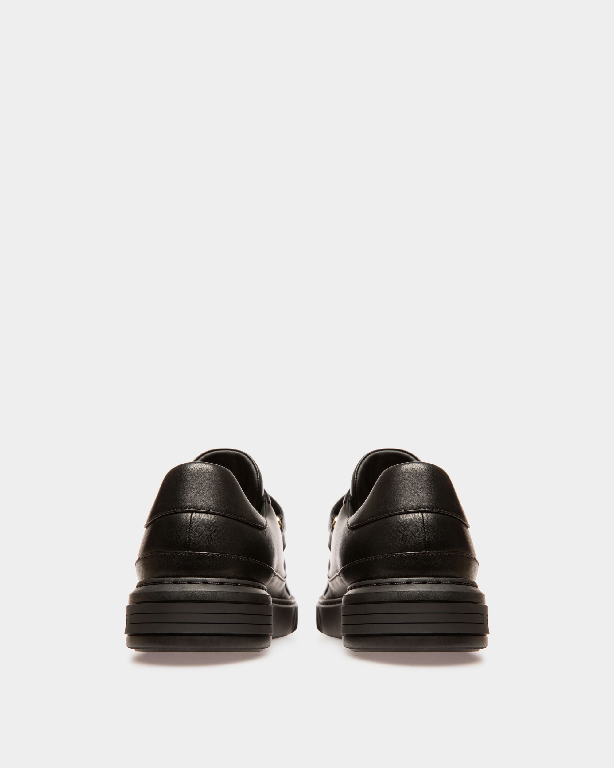 Maylor Zapatillas De Piel En Negro - Mujer - Bally - 03