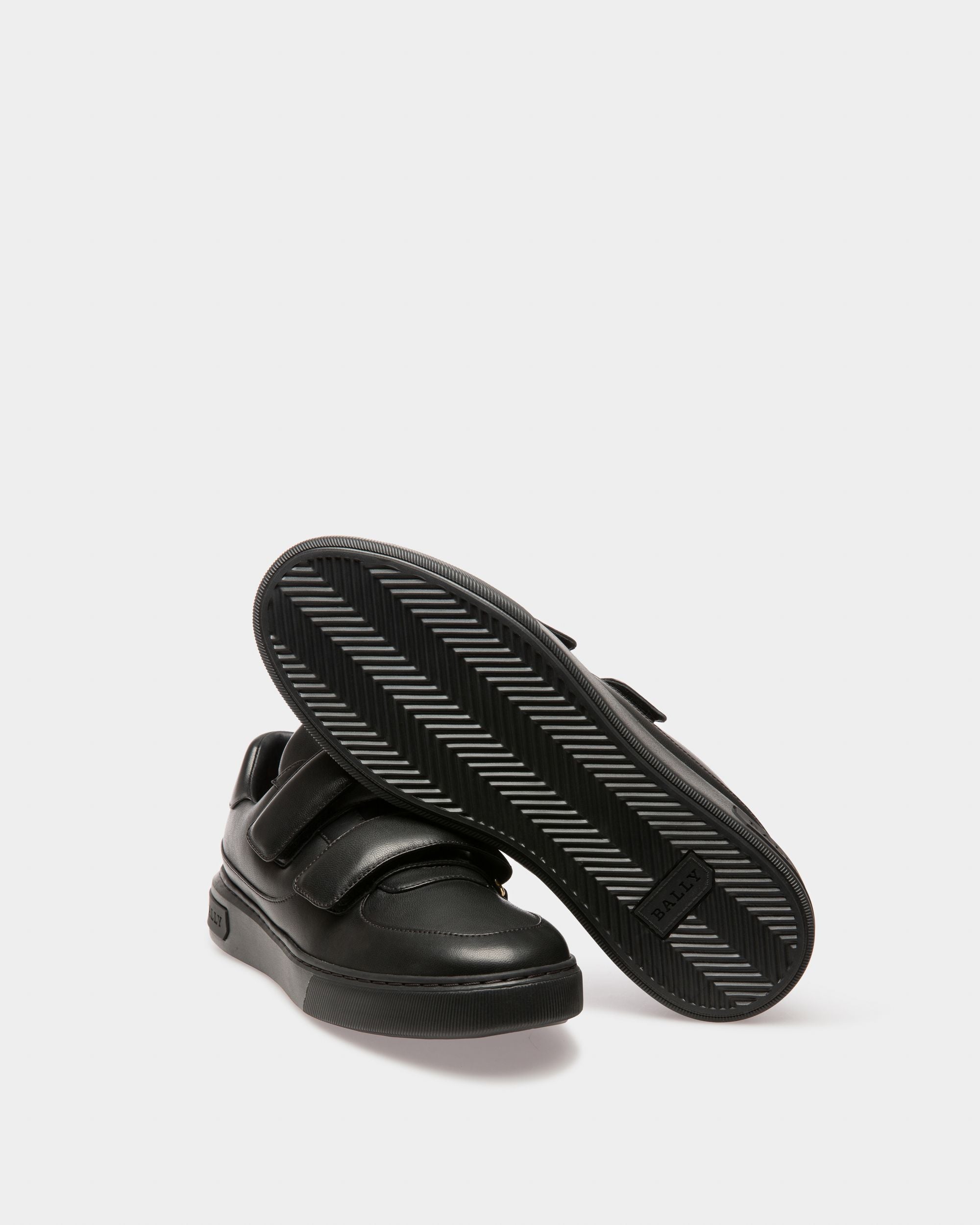 Maylor Zapatillas De Piel En Negro - Mujer - Bally - 04
