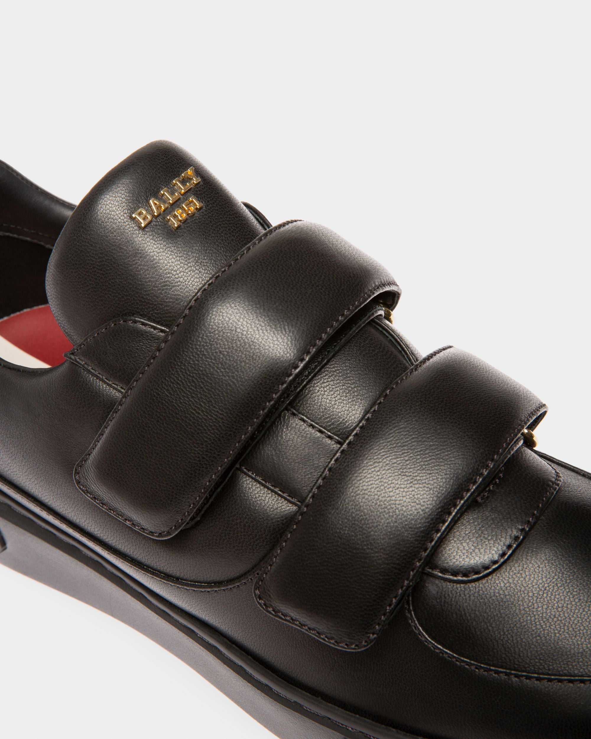 Maylor Zapatillas De Piel En Negro - Mujer - Bally - 05
