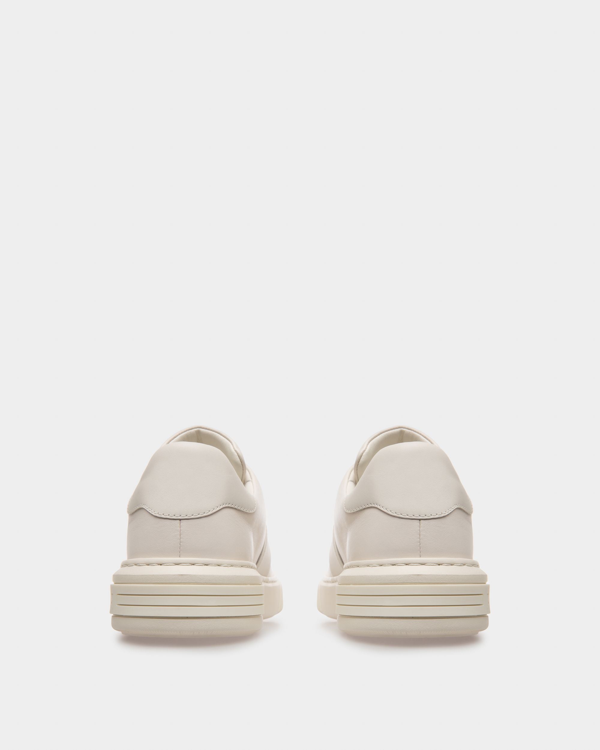 Misty Zapatillas De Piel En Blanco - Mujer - Bally - 03