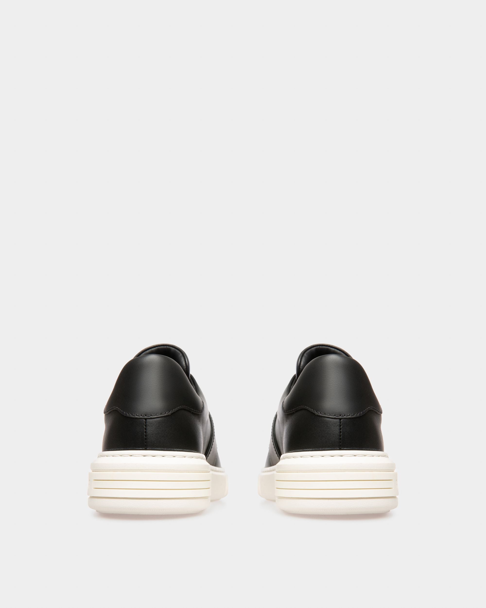 Misty Sneakers In Black Leather - Women's - Bally - 03