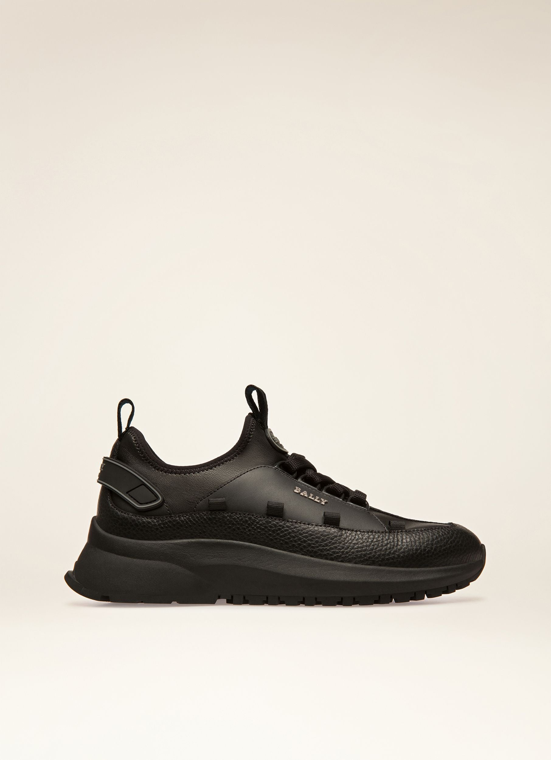 Delys Leather Sneakers In Black - Women's - Bally - 08