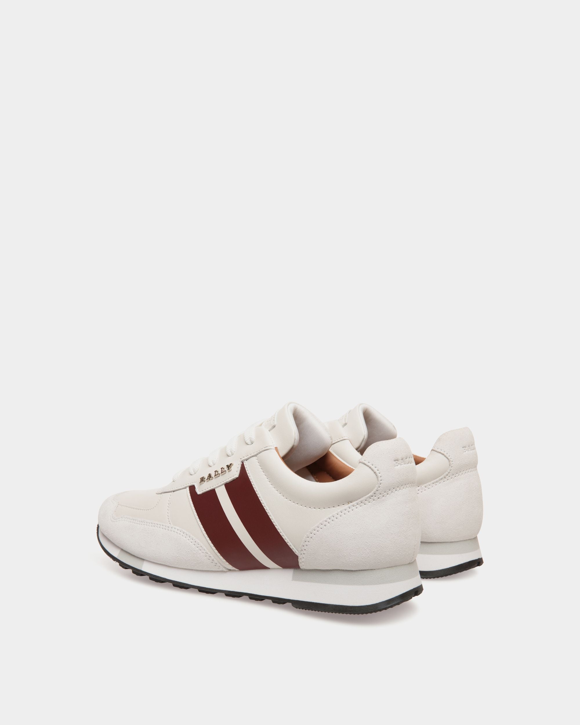 Sneaker In White  Leather - Mujer - Bally - 03