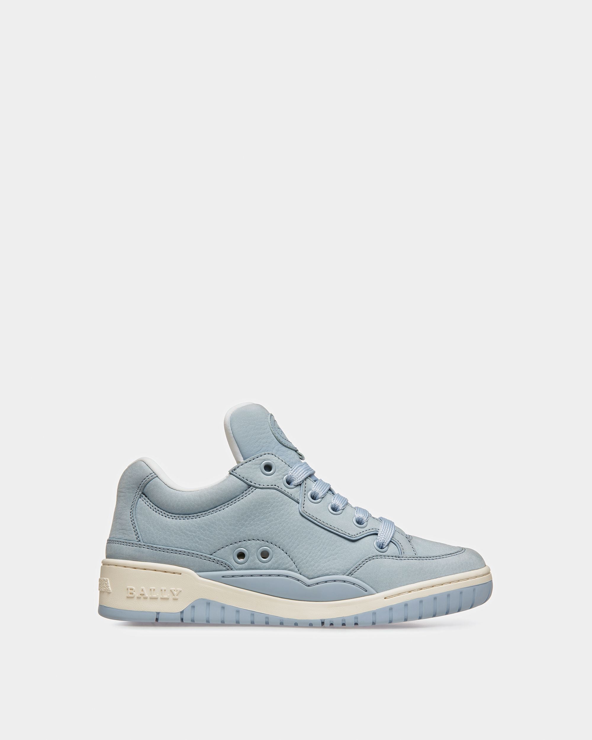 Kiro Zapatillas De Piel En Azul Claro - Mujer - Bally - 01
