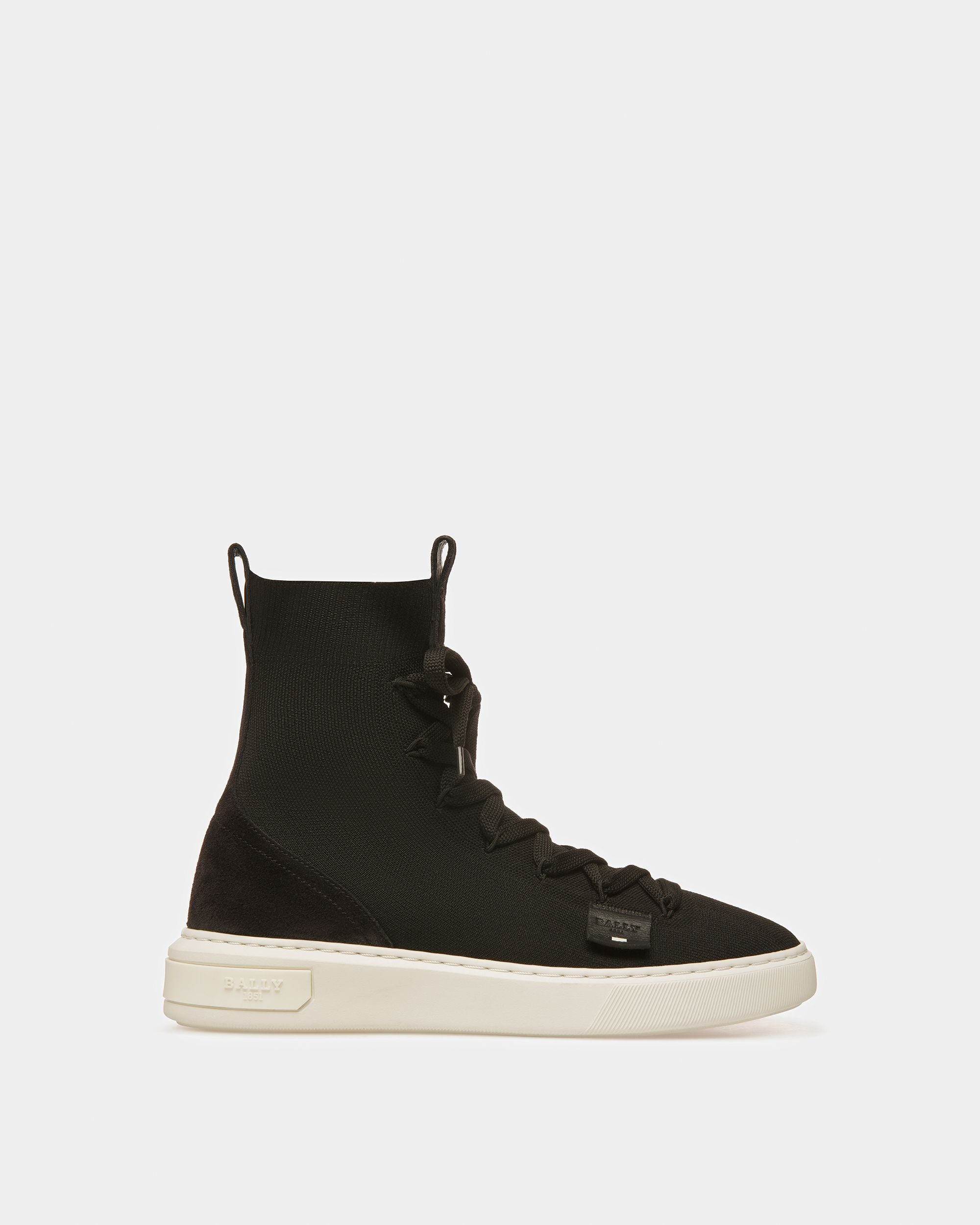 Mitys Zapatillas De Piel En Negro - Mujer - Bally - 01
