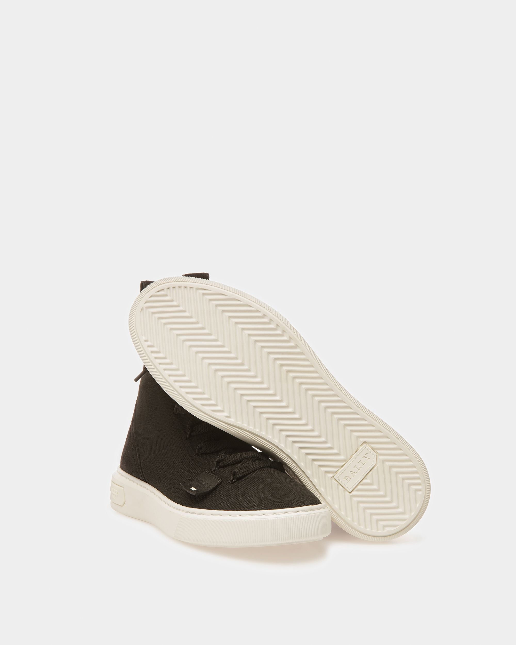 Mitys Zapatillas De Piel En Negro - Mujer - Bally - 05