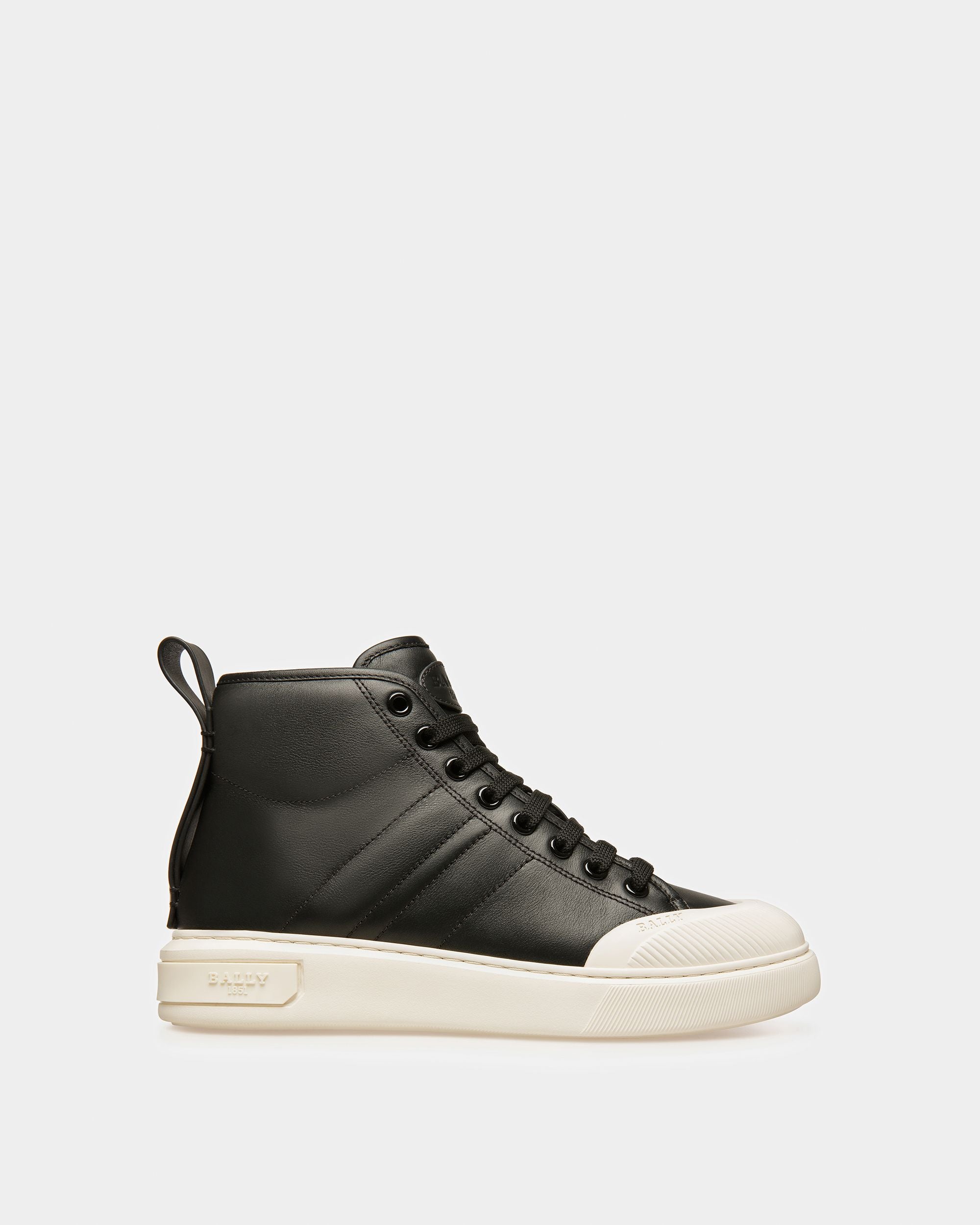 Maren Zapatillas De Piel En Negro - Mujer - Bally - 01