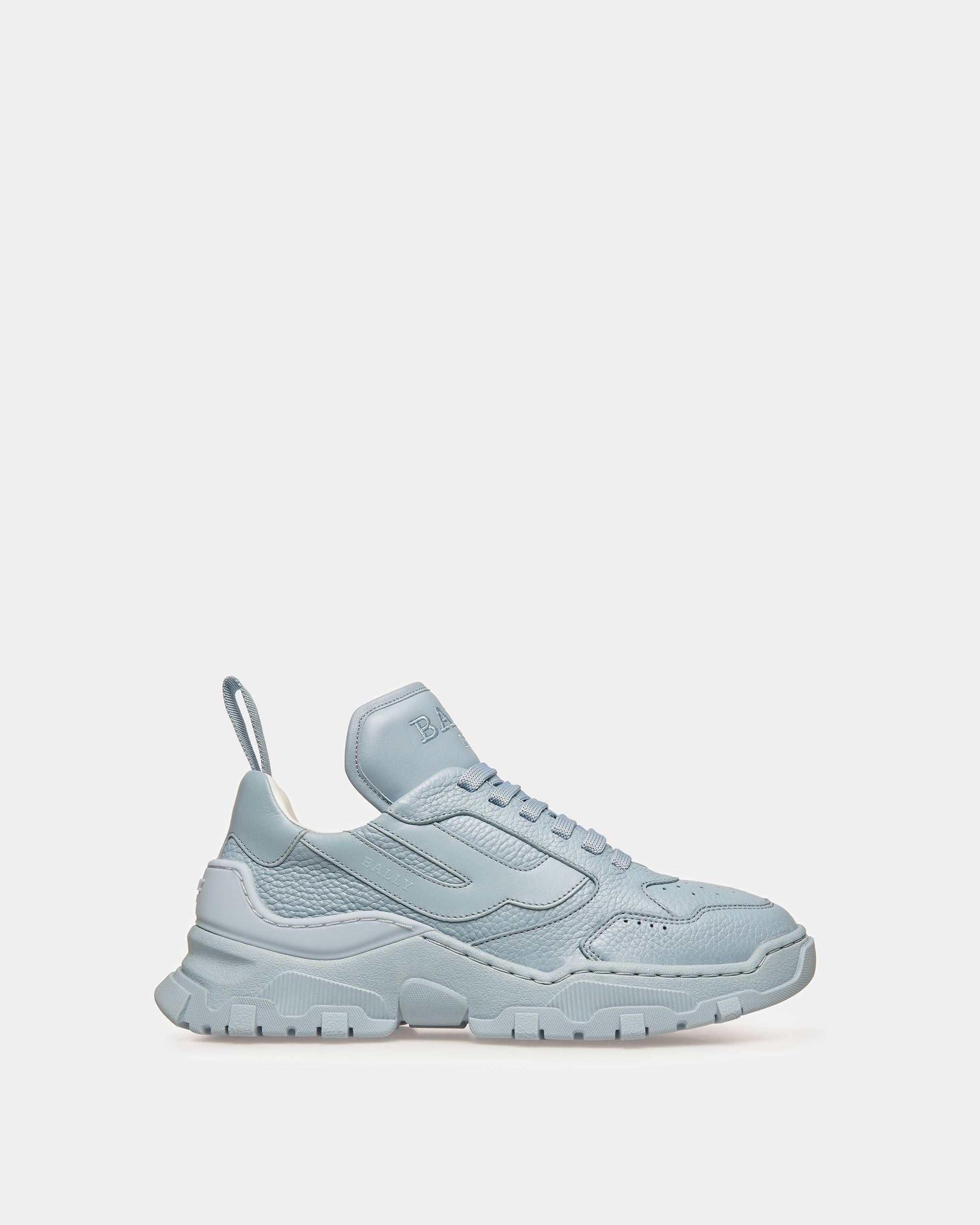Catalyst Sneaker In Blue Leather - Women's - Bally - 01