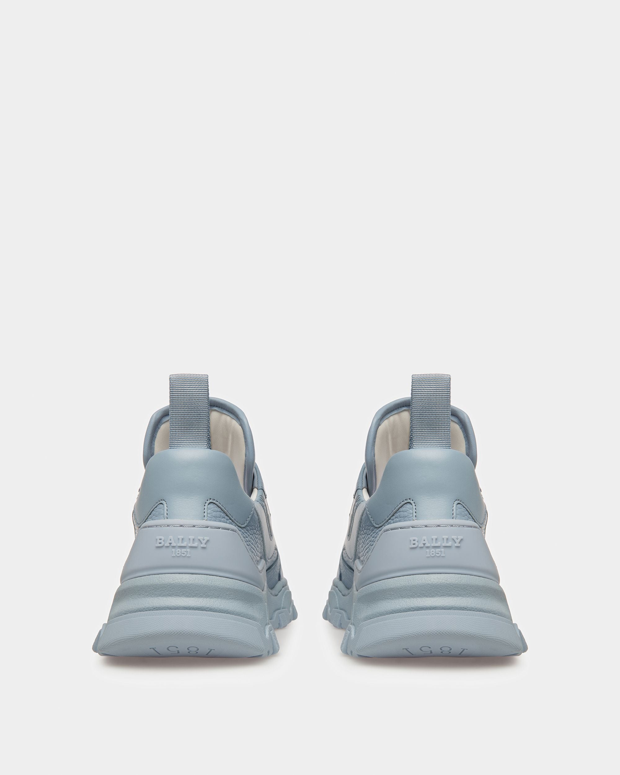 Catalyst Sneaker In Blue Leather - Women's - Bally - 03