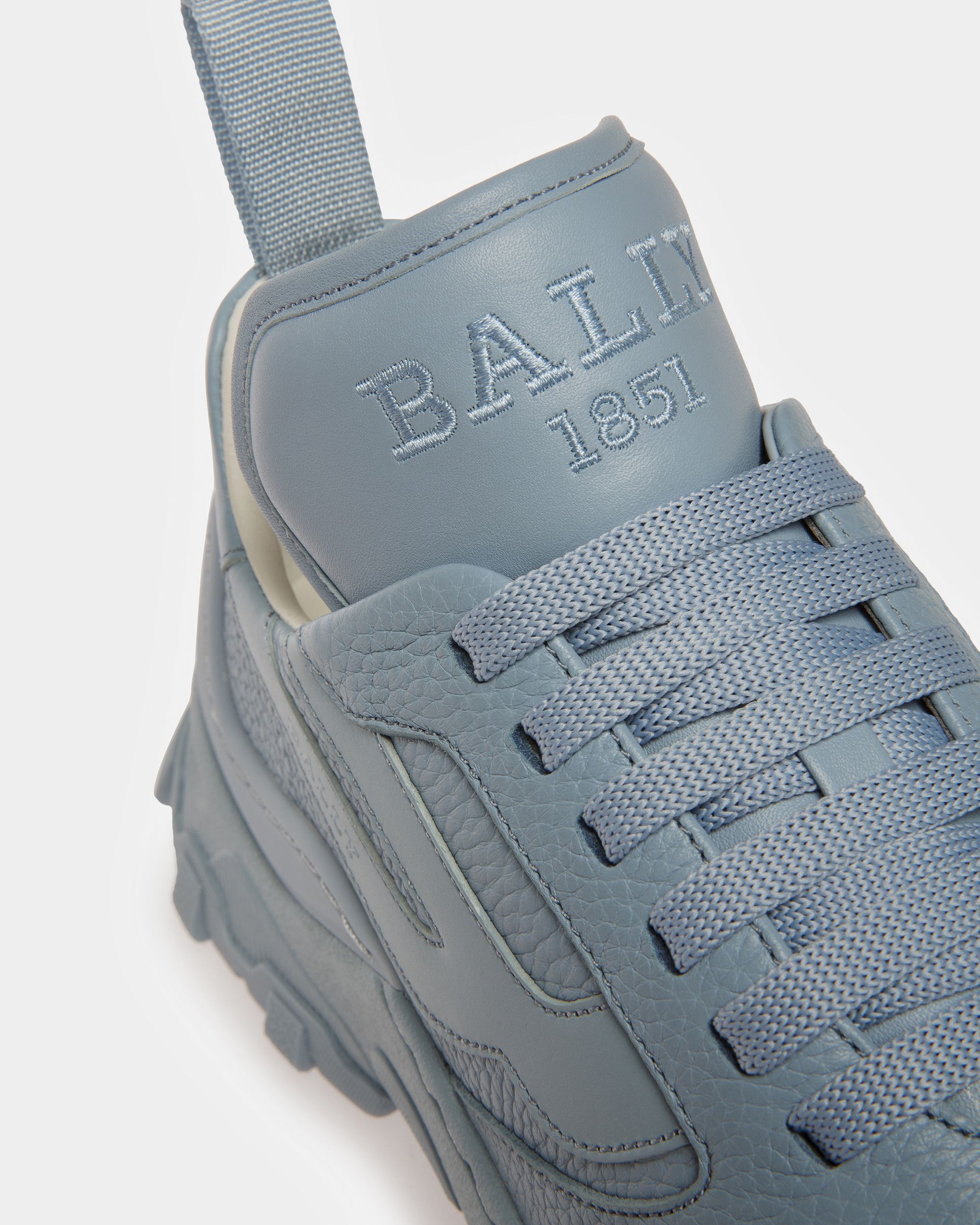 Catalyst Sneaker In Blue Leather - Women's - Bally - 05