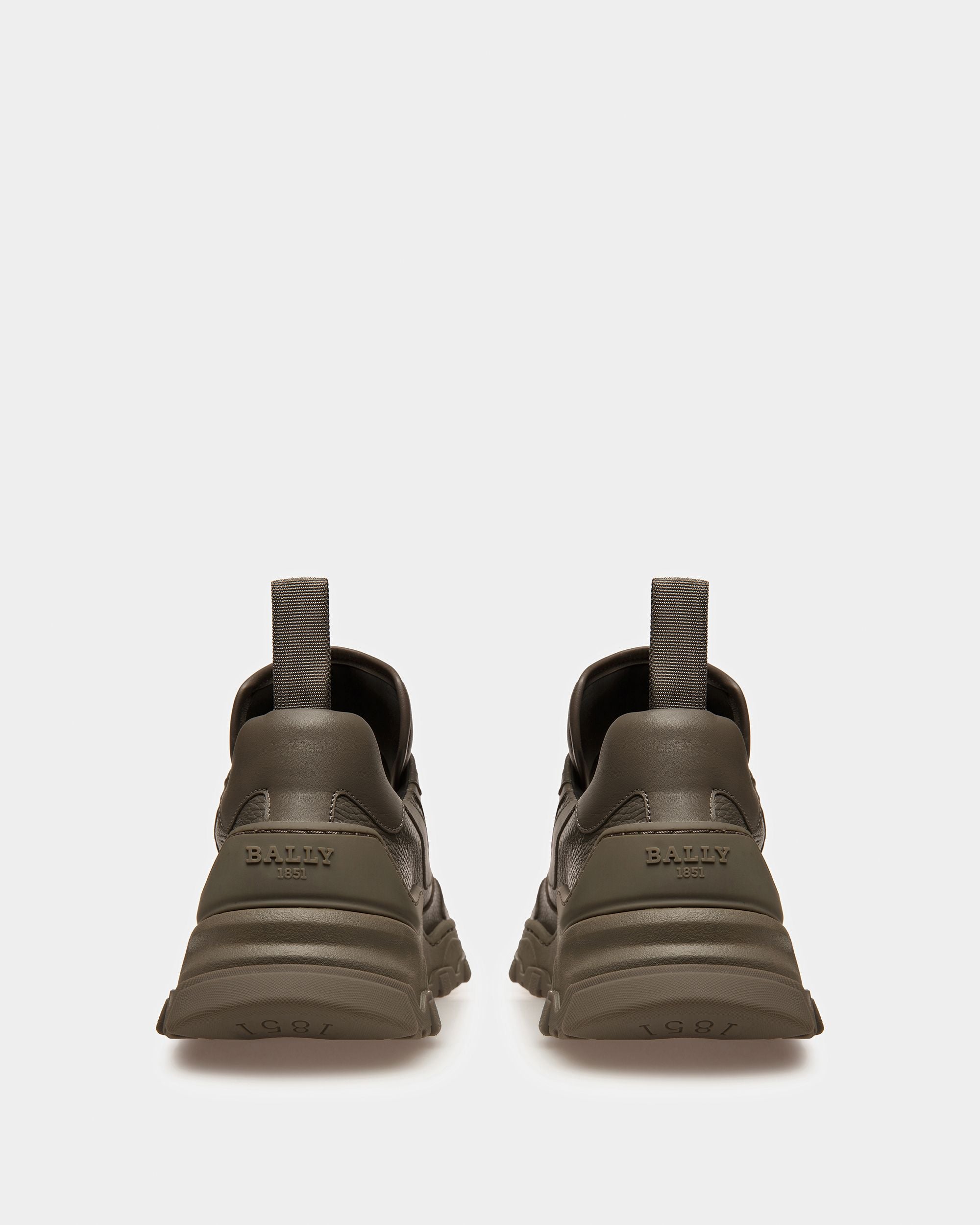 Catalyst Sneaker In Brown Leather - Women's - Bally - 03