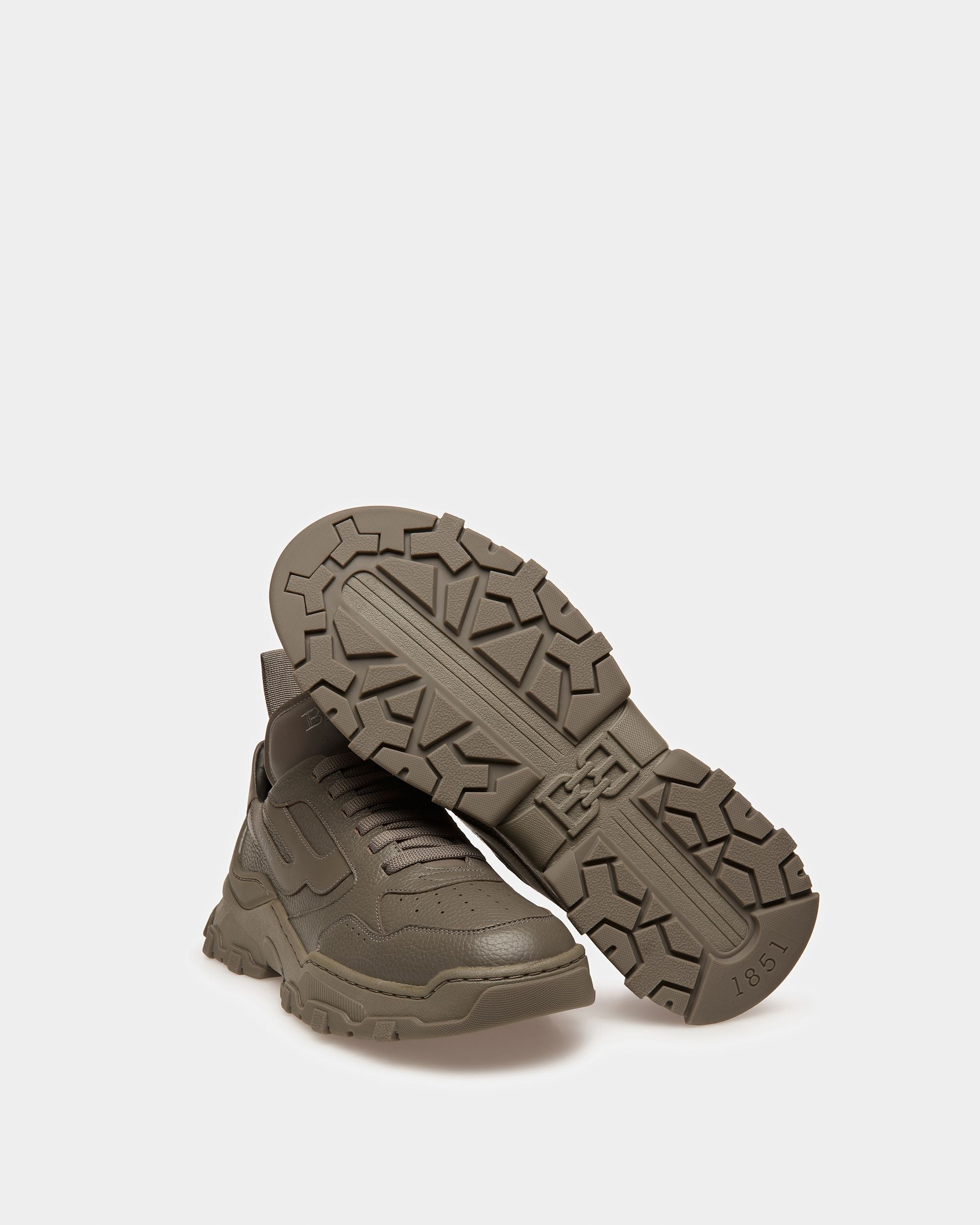 Catalyst Sneaker In Brown Leather - Women's - Bally - 04