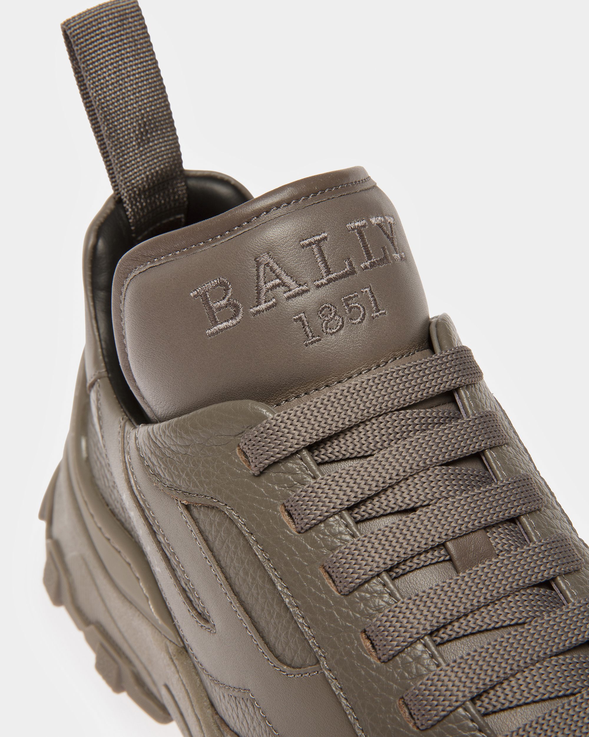 Catalyst Sneaker In Brown Leather - Women's - Bally - 05