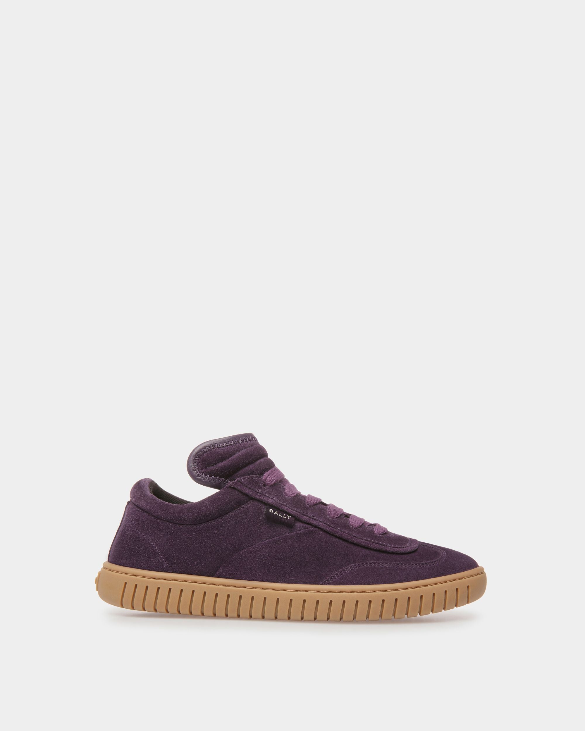 Zapatillas Player De Piel Color Orquídea Y Ámbar - Mujer - Bally - 01