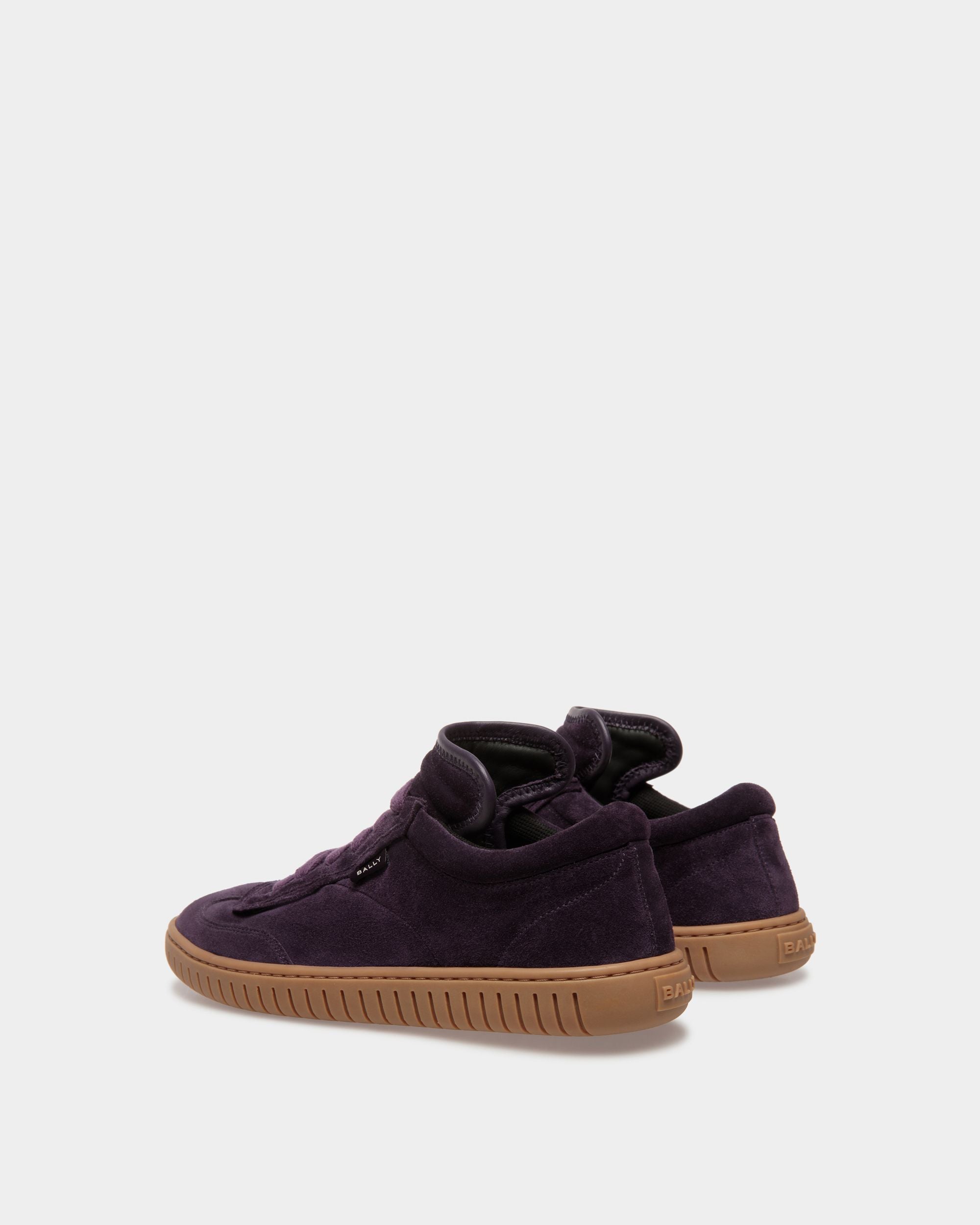 Zapatillas Player De Piel Color Orquídea Y Ámbar - Mujer - Bally - 03