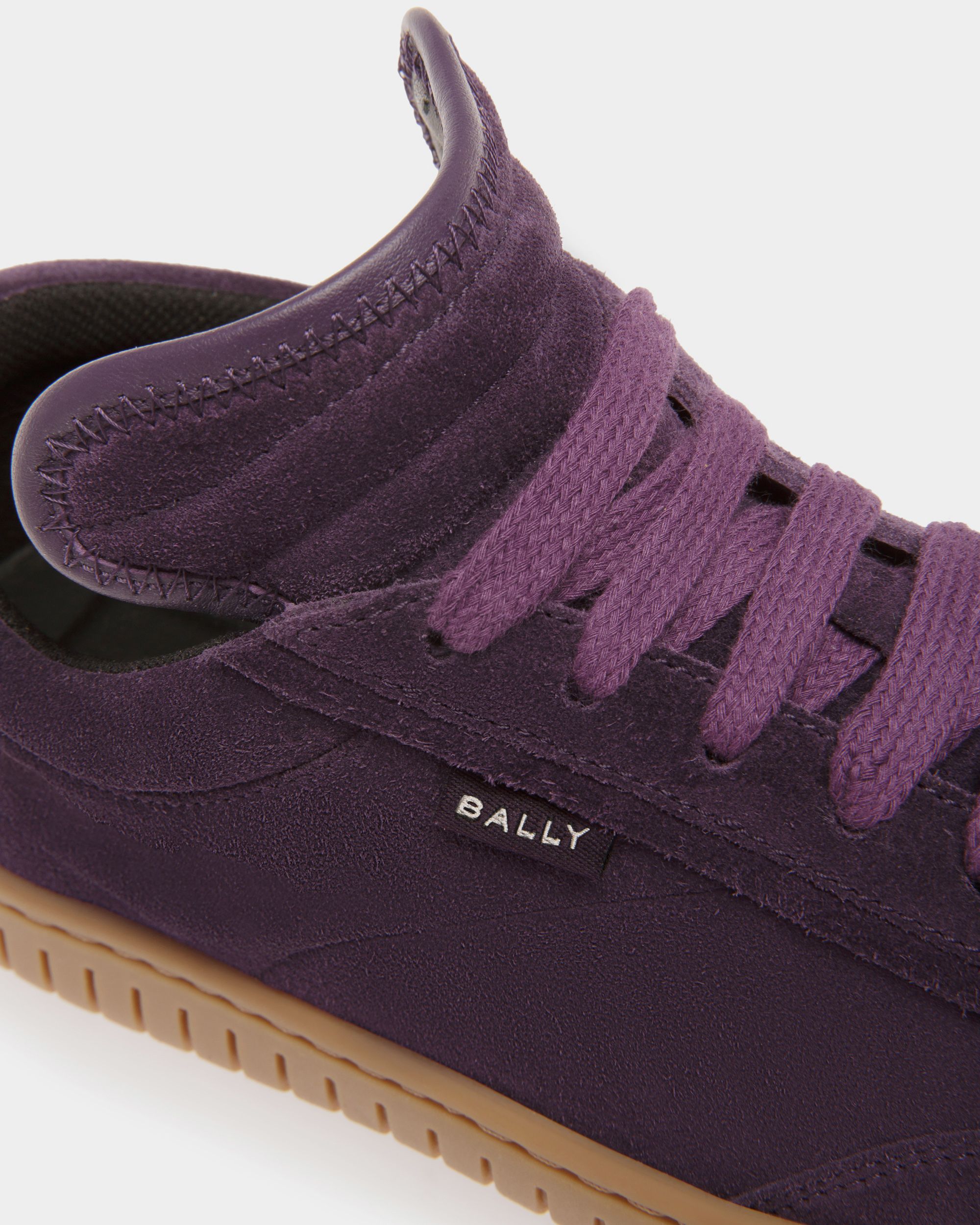 Zapatillas Player De Piel Color Orquídea Y Ámbar - Mujer - Bally - 05