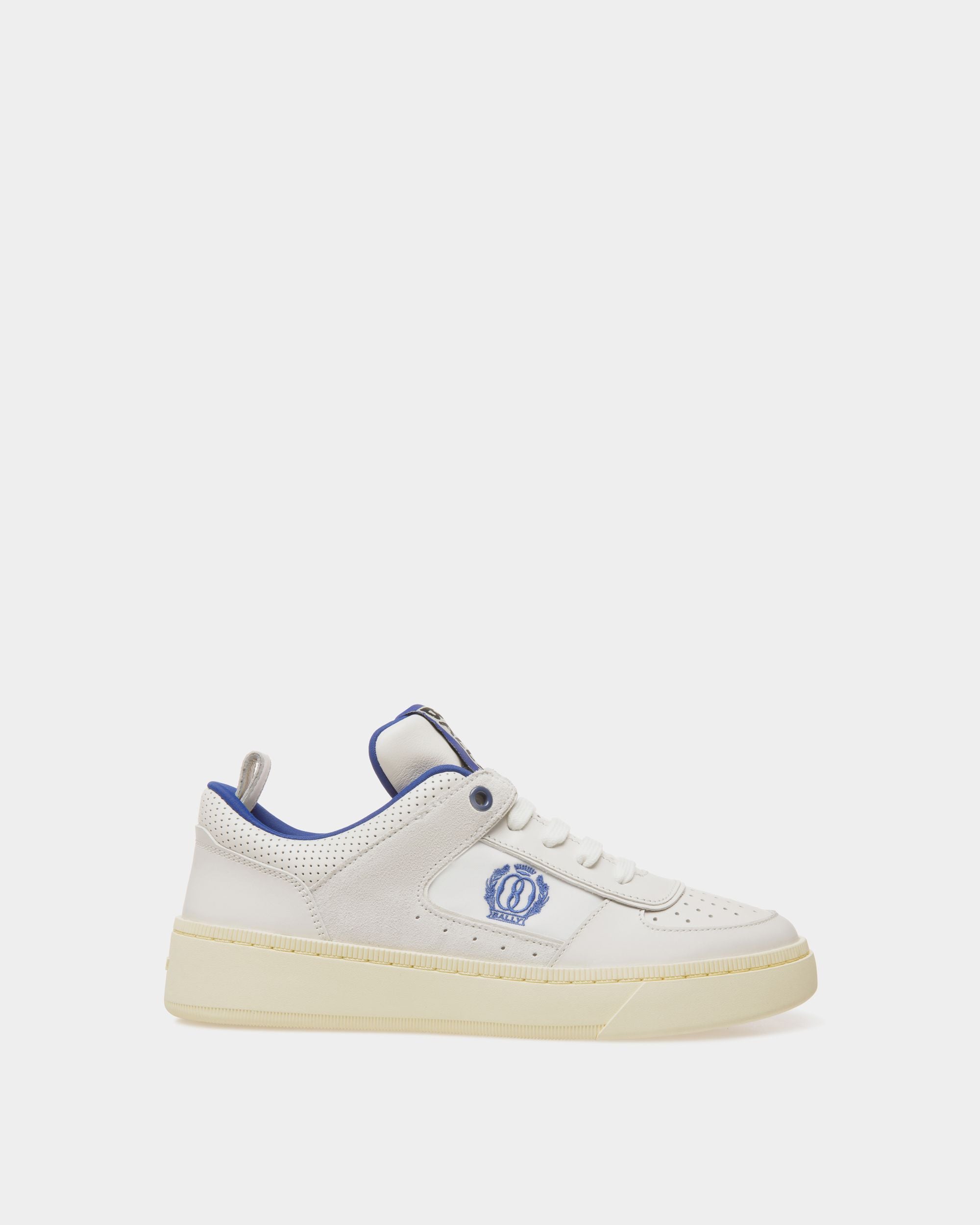Raise Sneaker In White Leather - Women's - Bally - 01