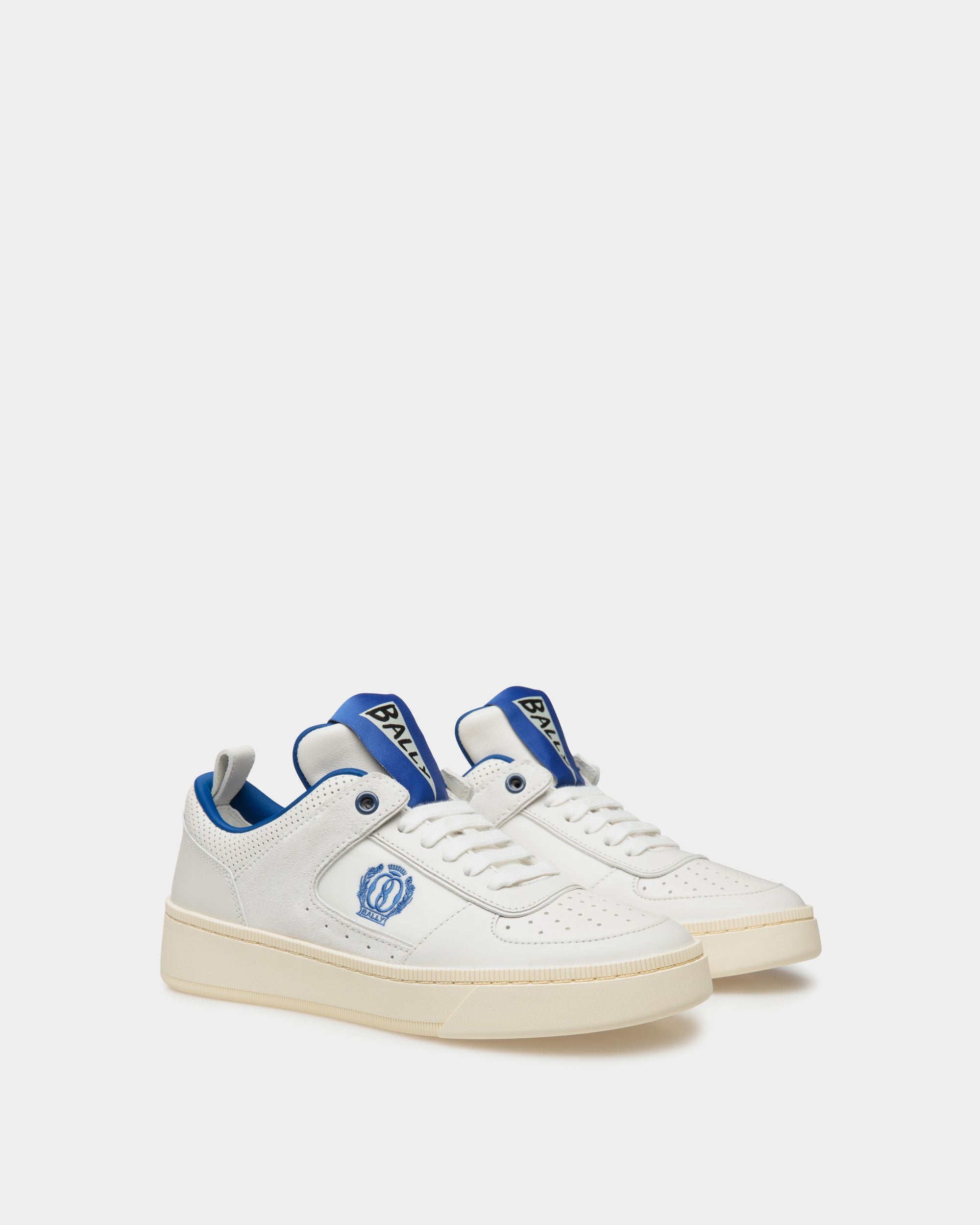 Raise Sneaker In White Leather - Women's - Bally - 02