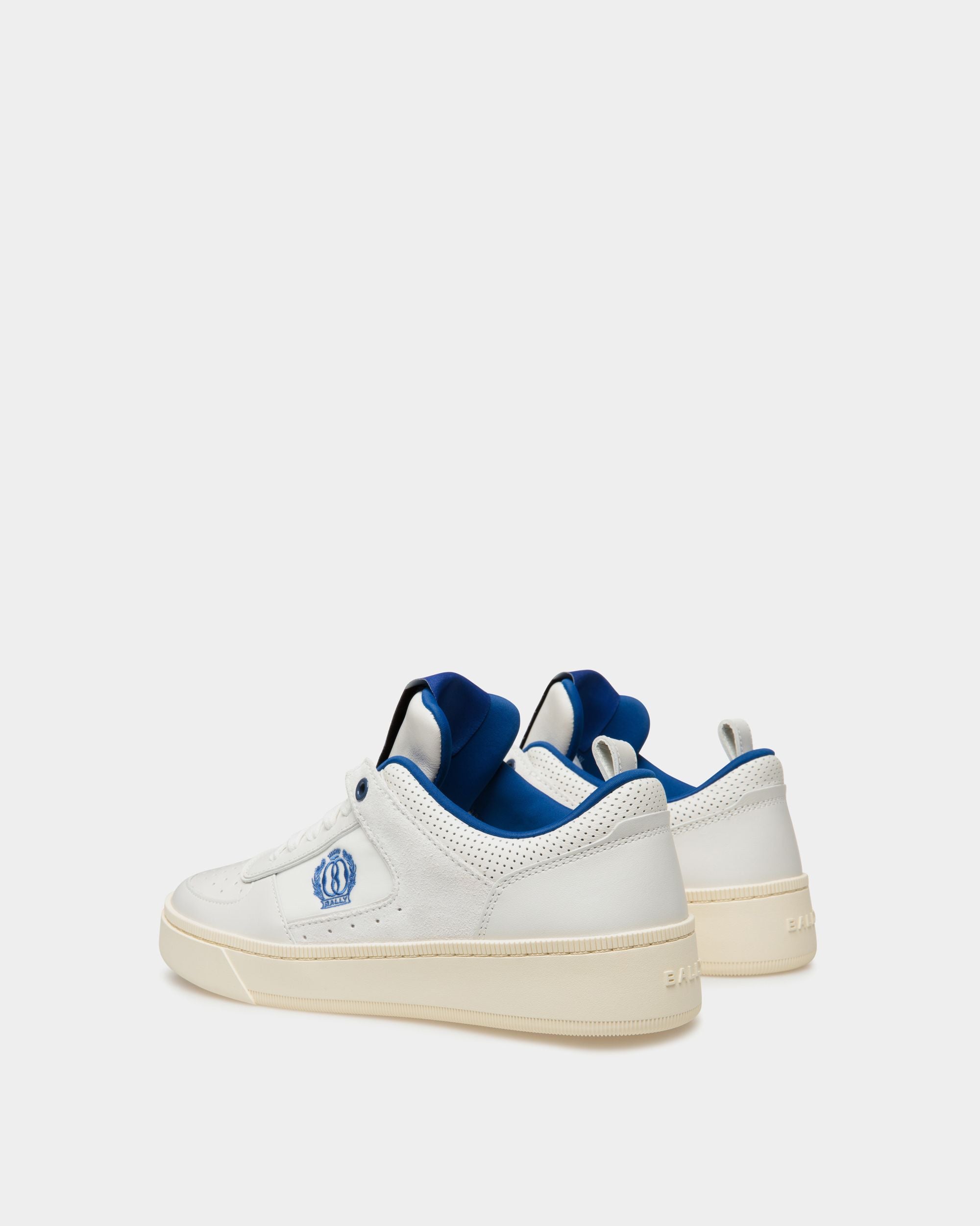 Raise Sneaker In White Leather - Women's - Bally - 03