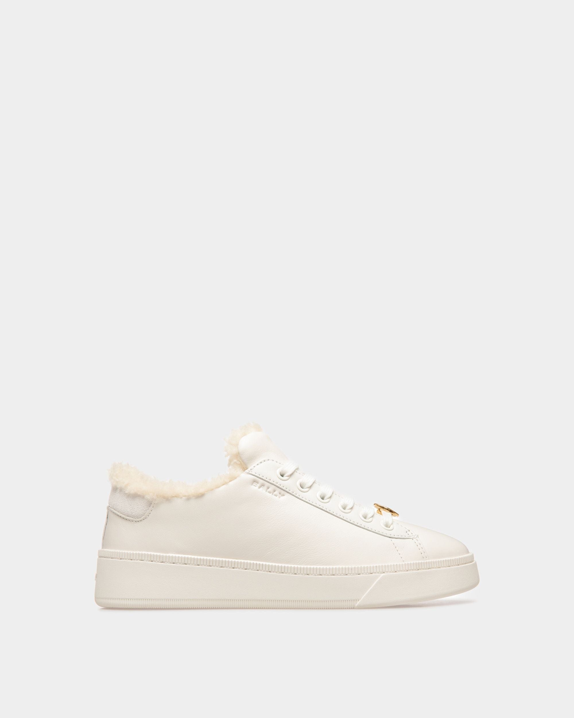Zapatillas Raise De Piel Blanca - Mujer - Bally - 01