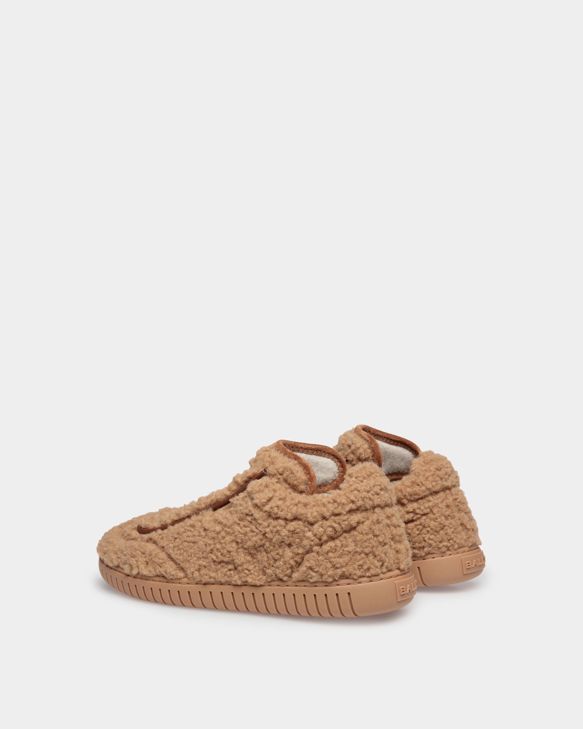 Player Sneakers In Brown Synthetic Fur - Women's - Bally - 03