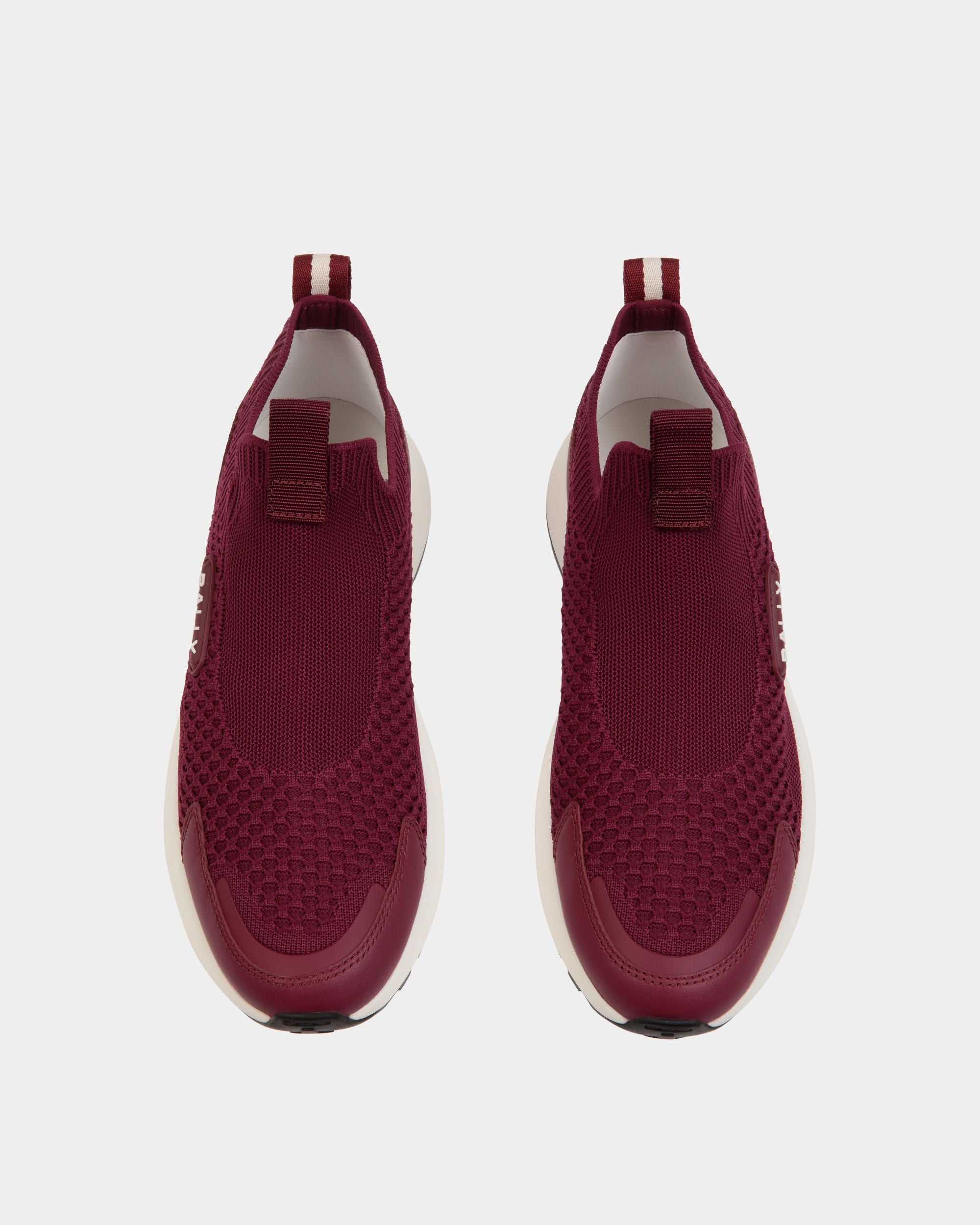 Outline Sneaker In Cinnabar Knit - Women's - Bally - 04