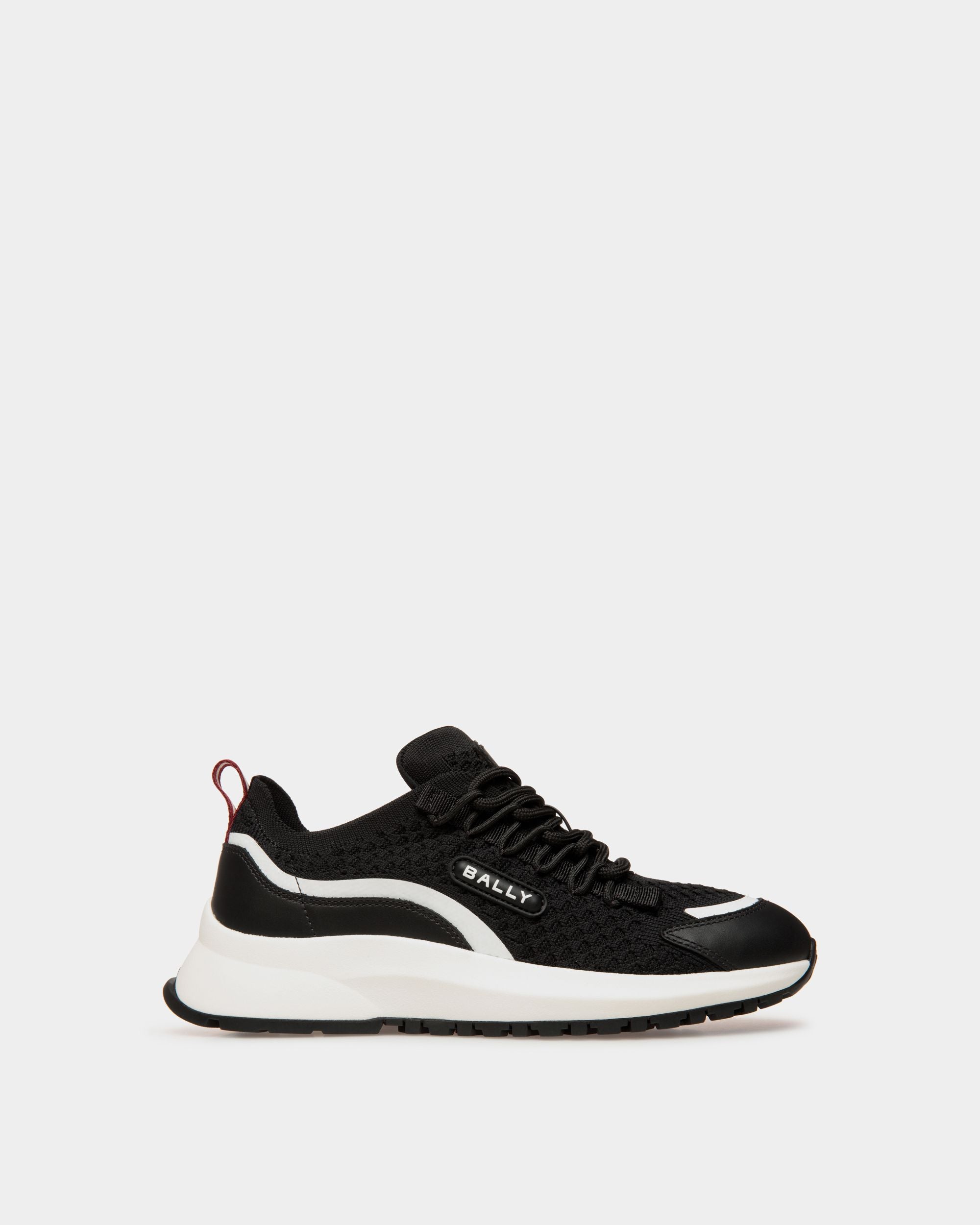 Zapatillas Outline De Punto Color Negro - Mujer - Bally - 01