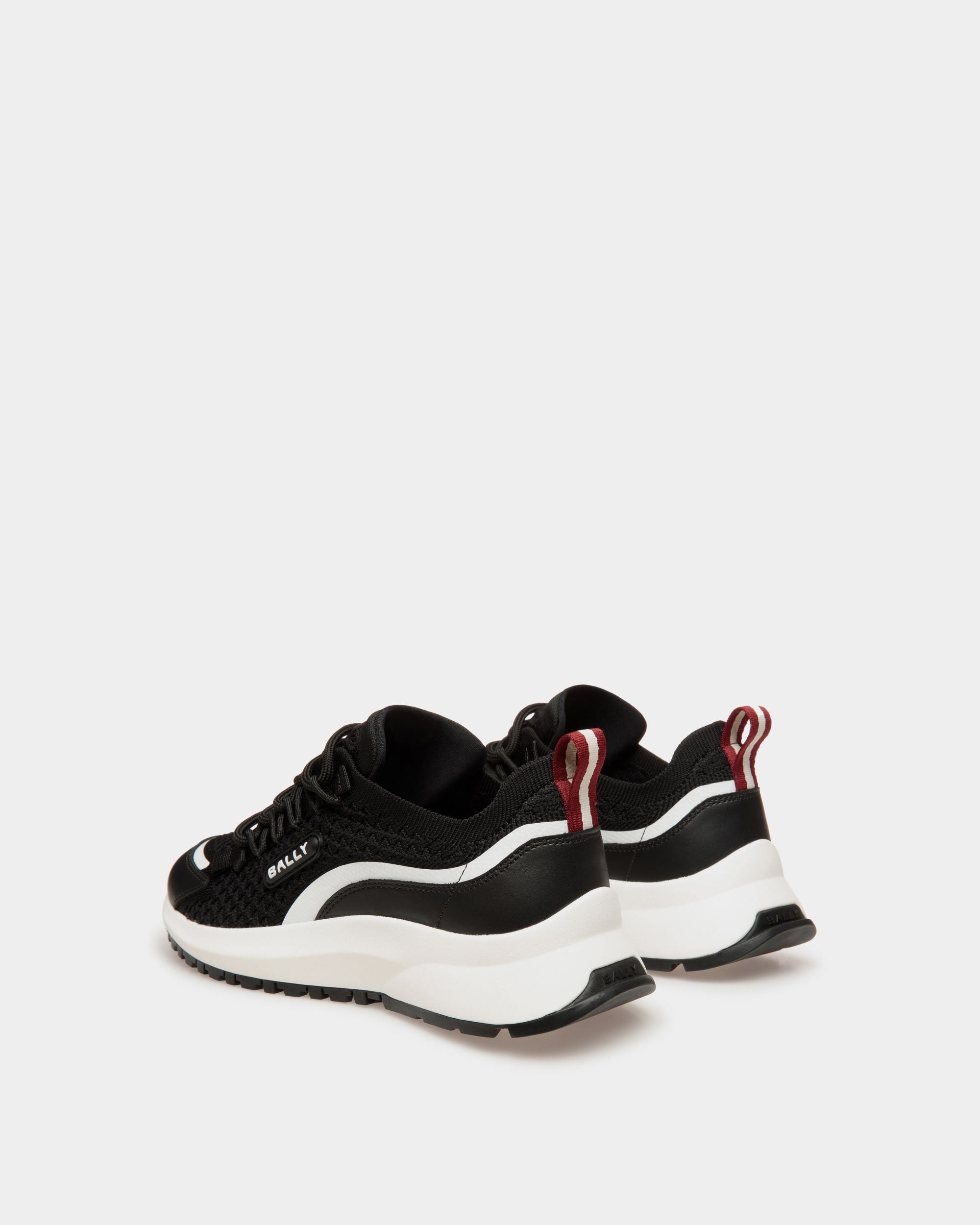 Zapatillas Outline De Punto Color Negro - Mujer - Bally - 03