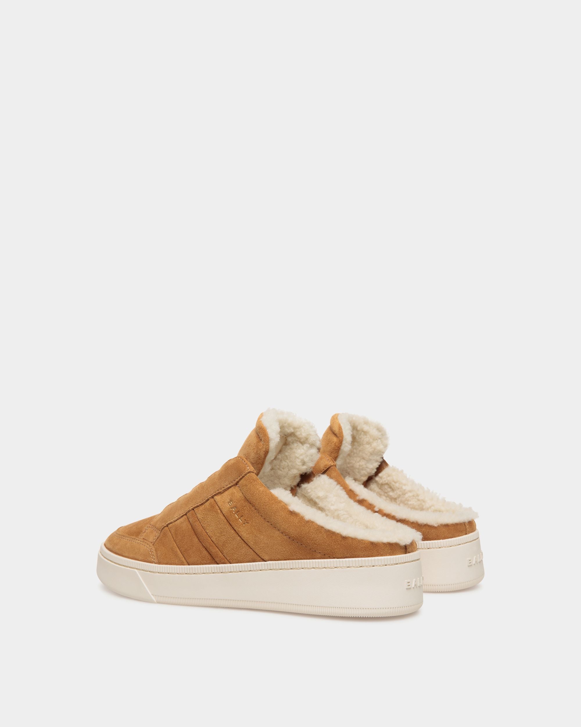 Raise Sneaker In Brown Leather - Women's - Bally - 03