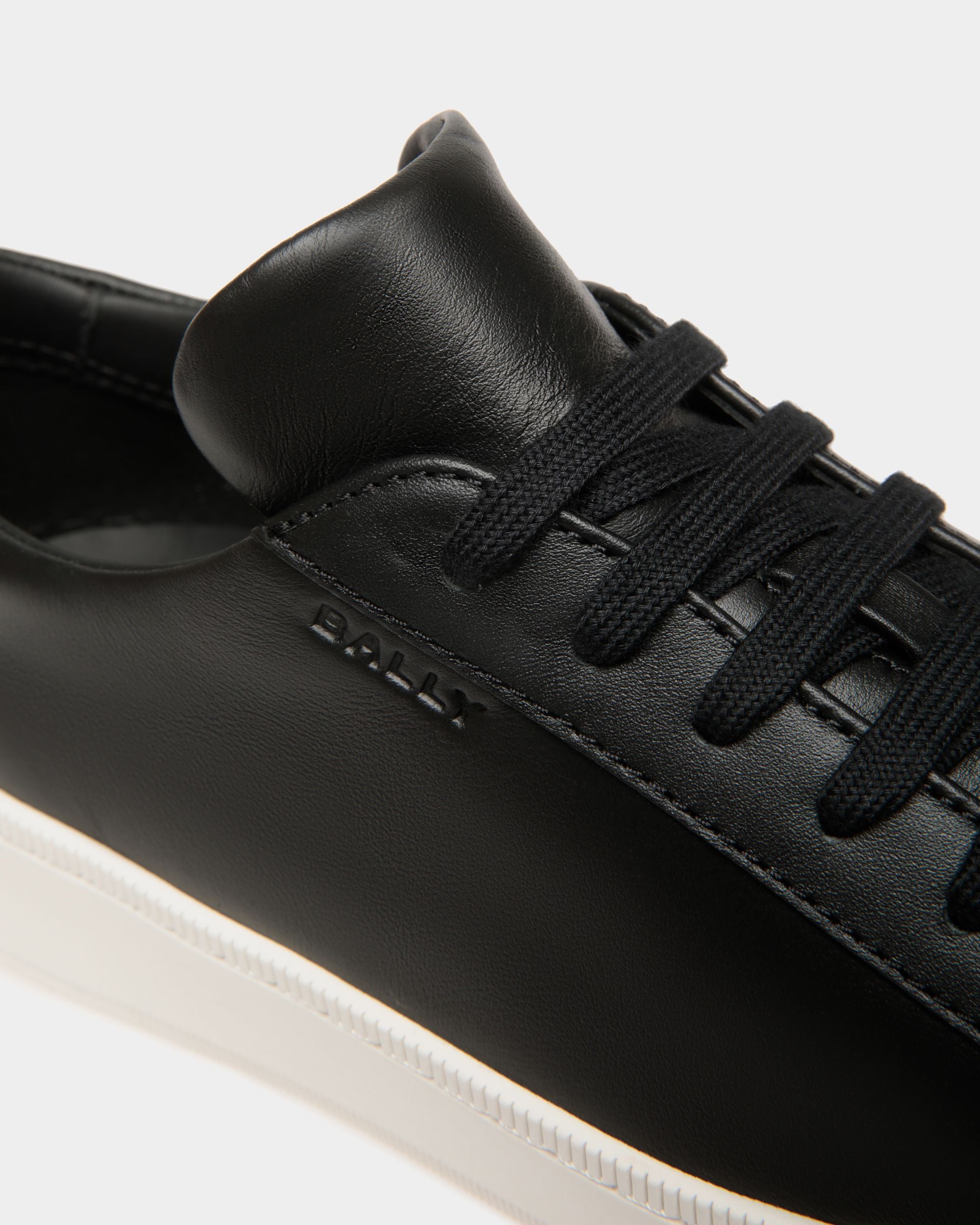 Zapatilla Raise De Piel Negra - Mujer - Bally - 05