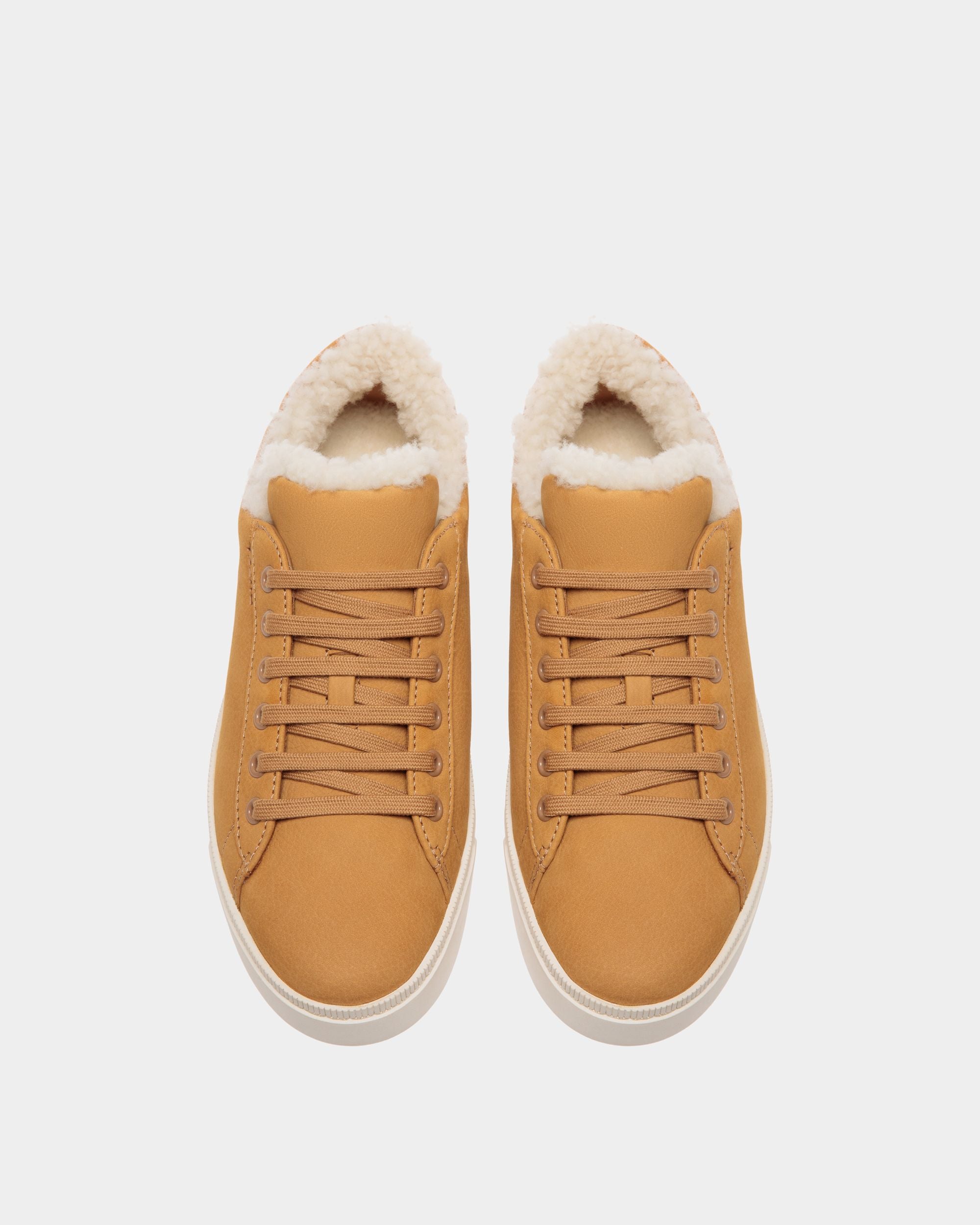 Raise Sneaker In Brown Leather - Women's - Bally - 04