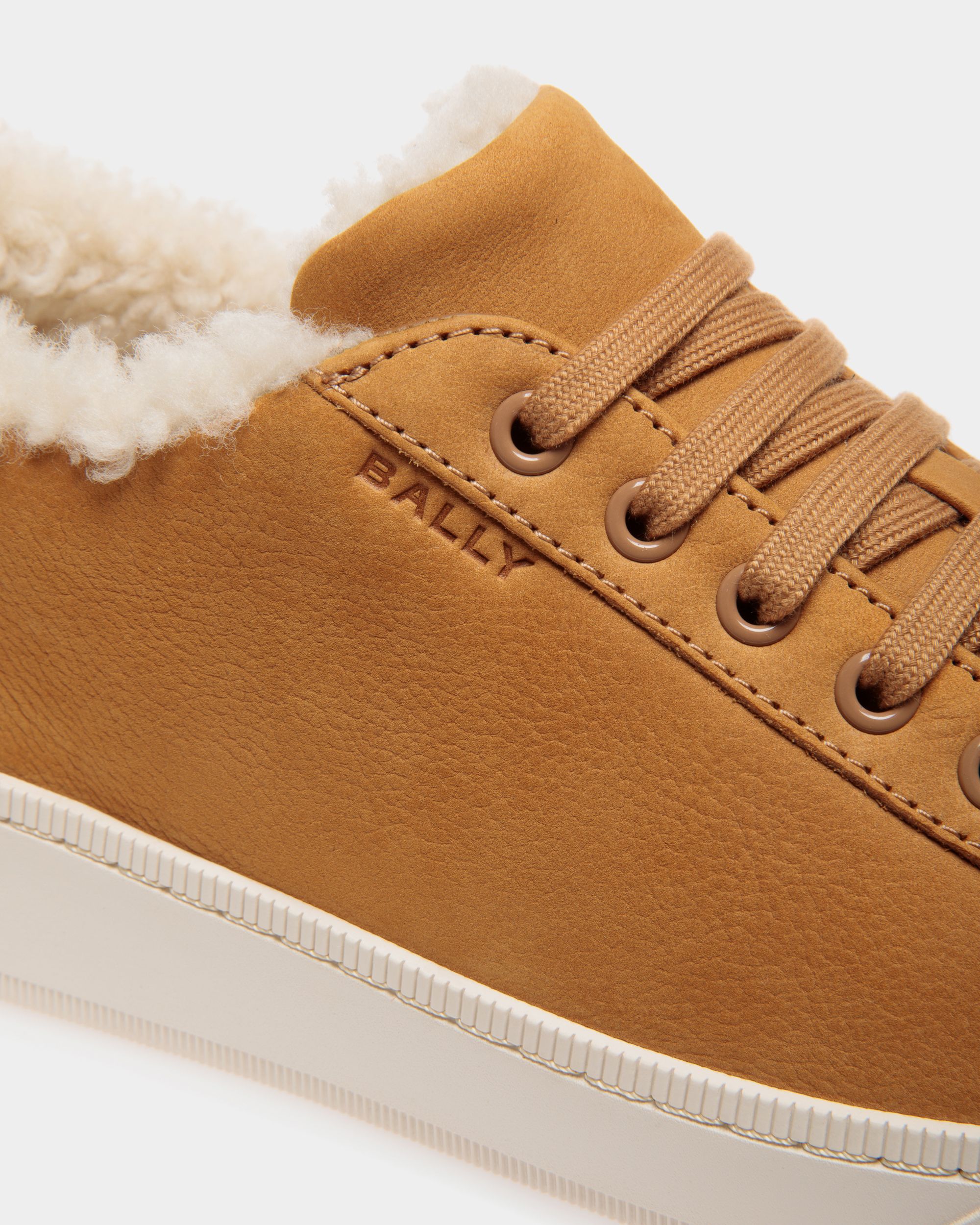 Raise Sneaker In Brown Leather - Women's - Bally - 05