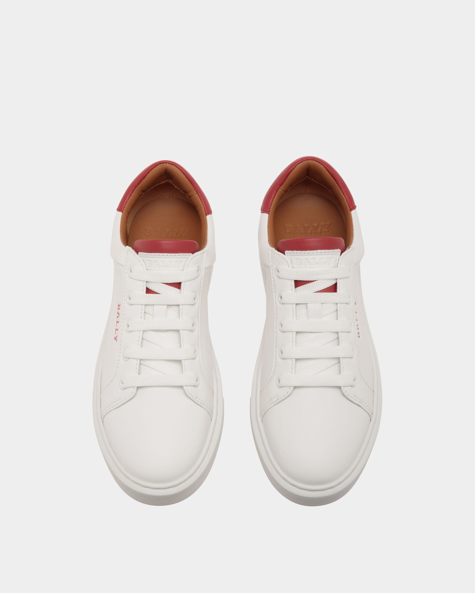 Sneaker In White Leather - Women's - Bally - 04