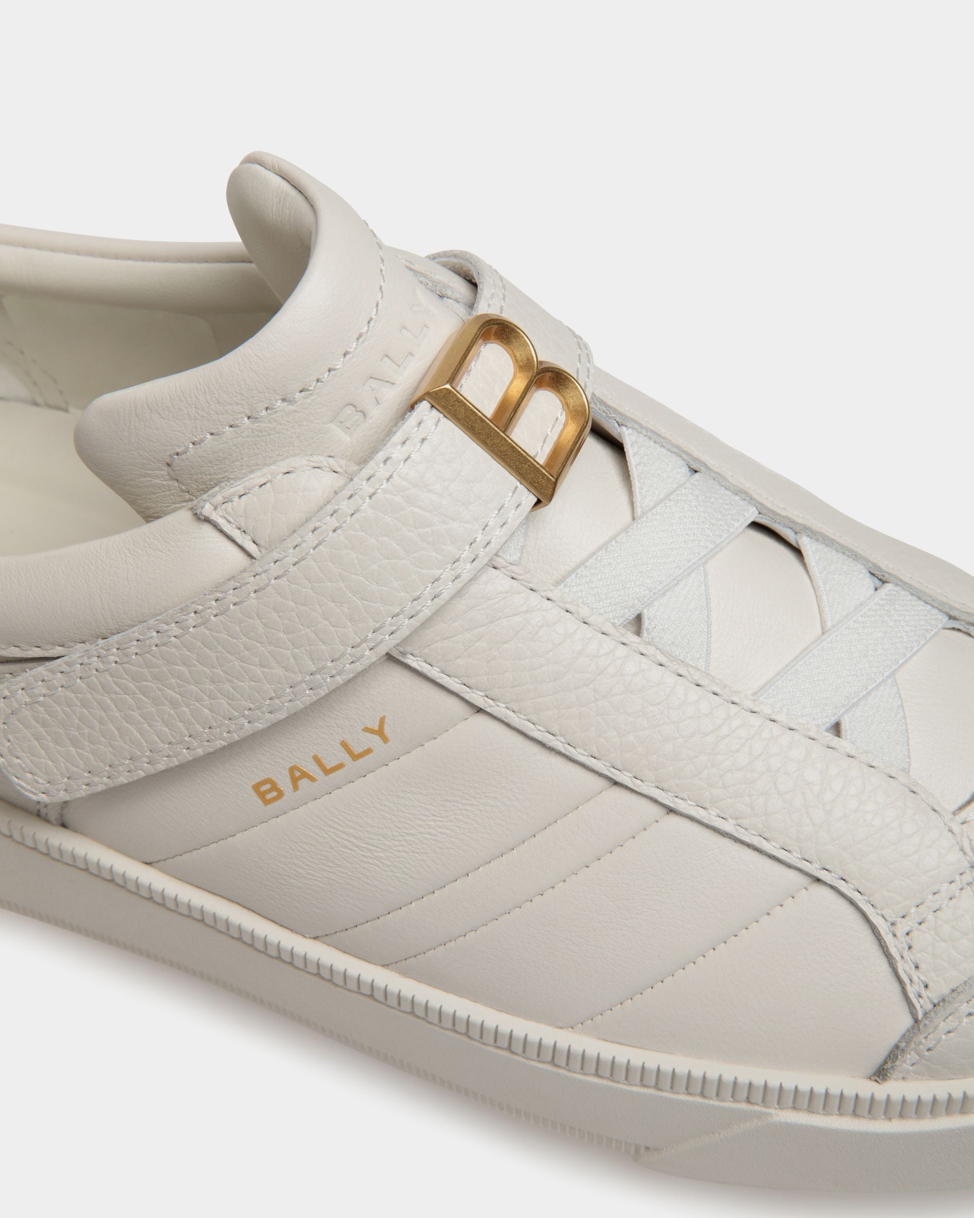 Raise Sneaker In White Leather - Women's - Bally - 05