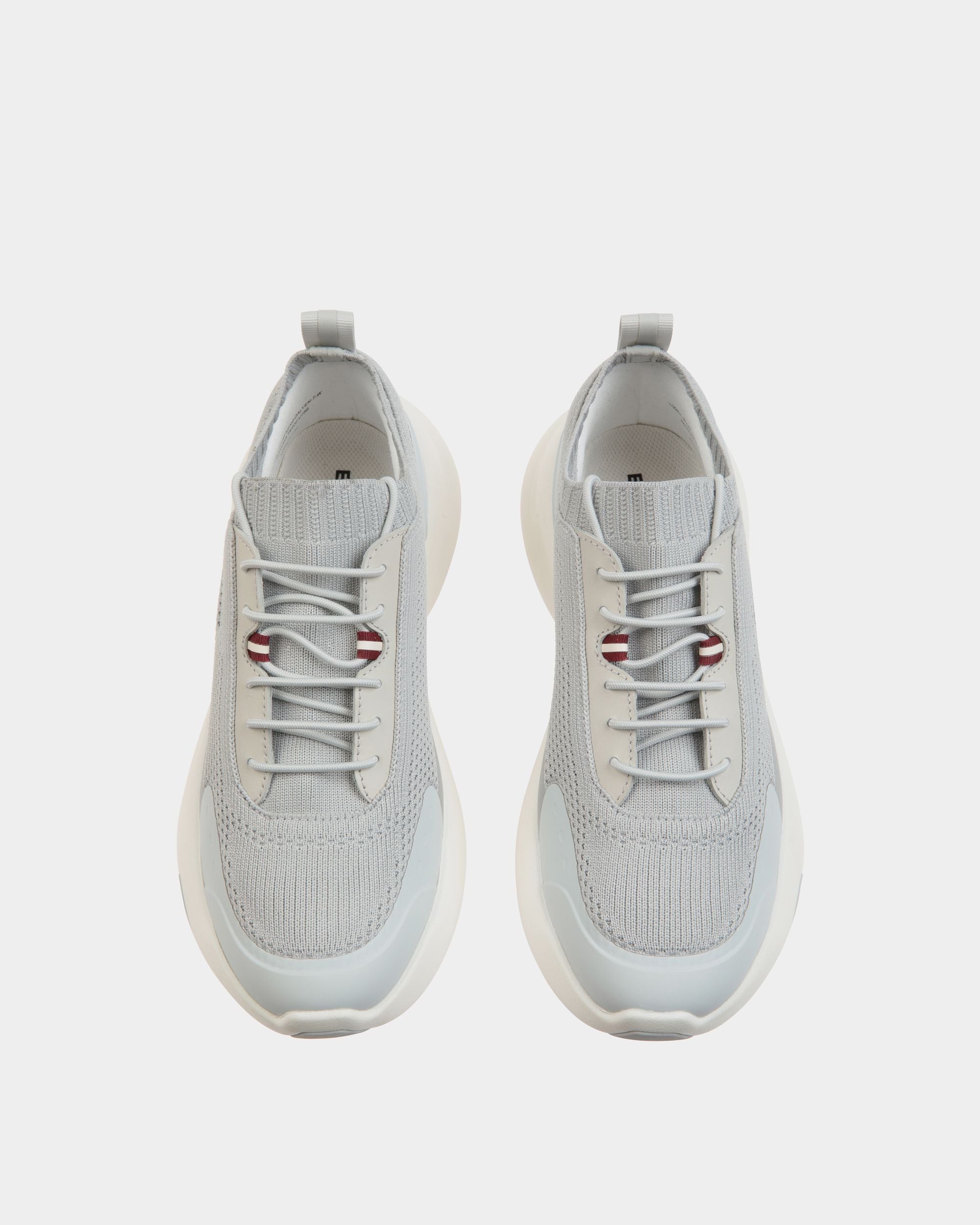 Dune Sneaker in Light Grey  Knit - Women's - Bally - 05