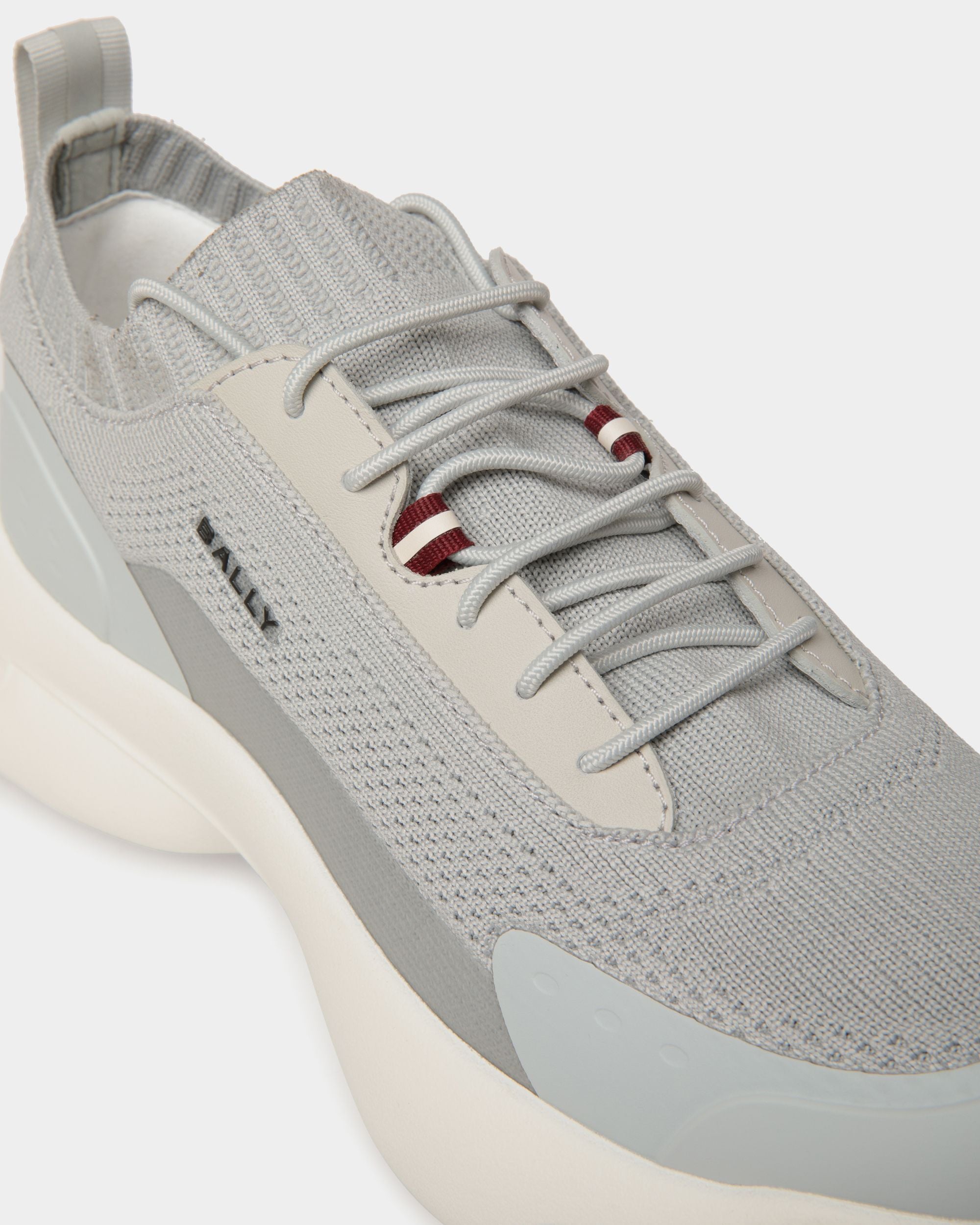 Dune Sneaker in Light Grey  Knit - Women's - Bally - 06