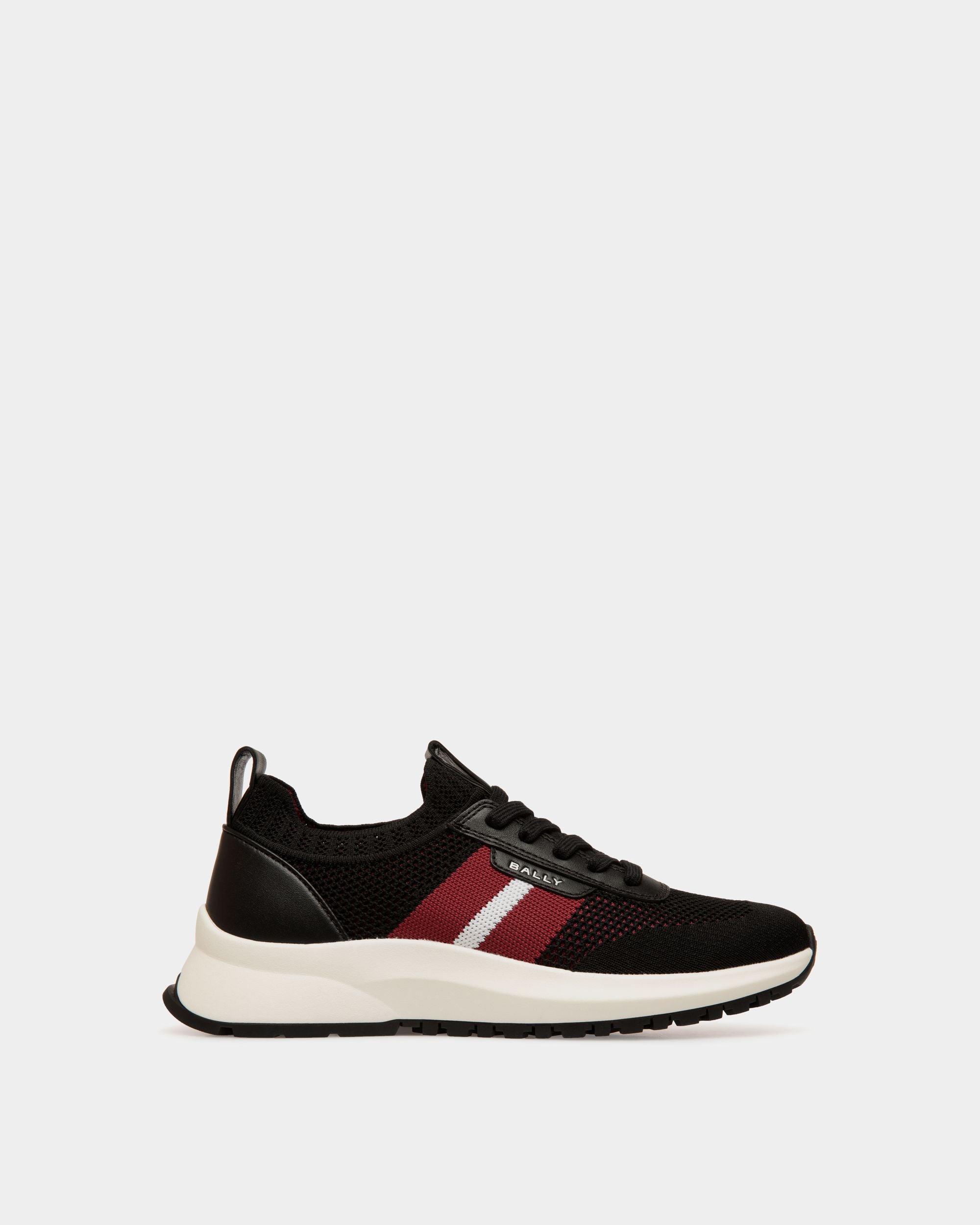 Outline Sneaker in Black Knit - Mujer - Bally - 01