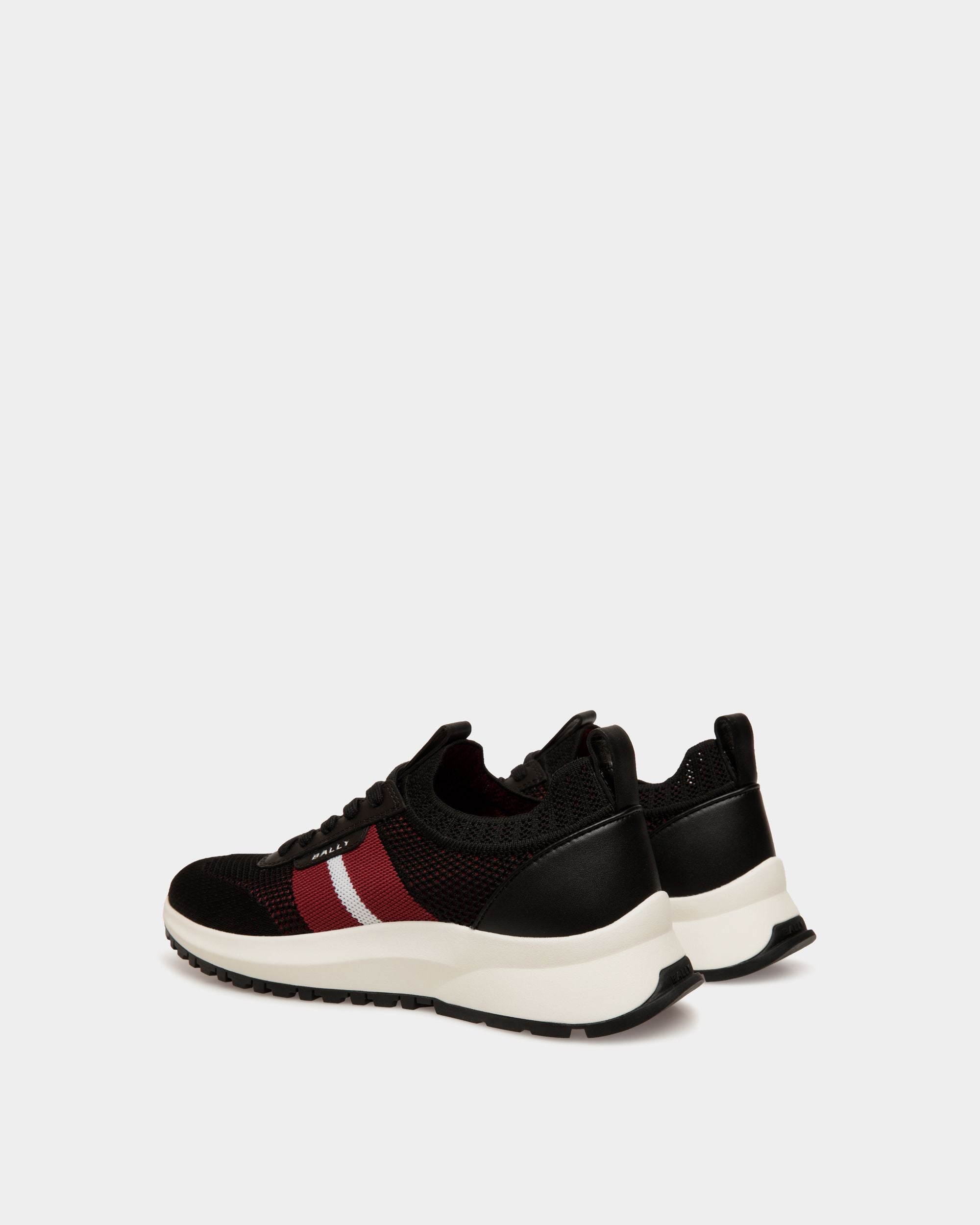 Outline Sneaker in Black Knit - Mujer - Bally - 03