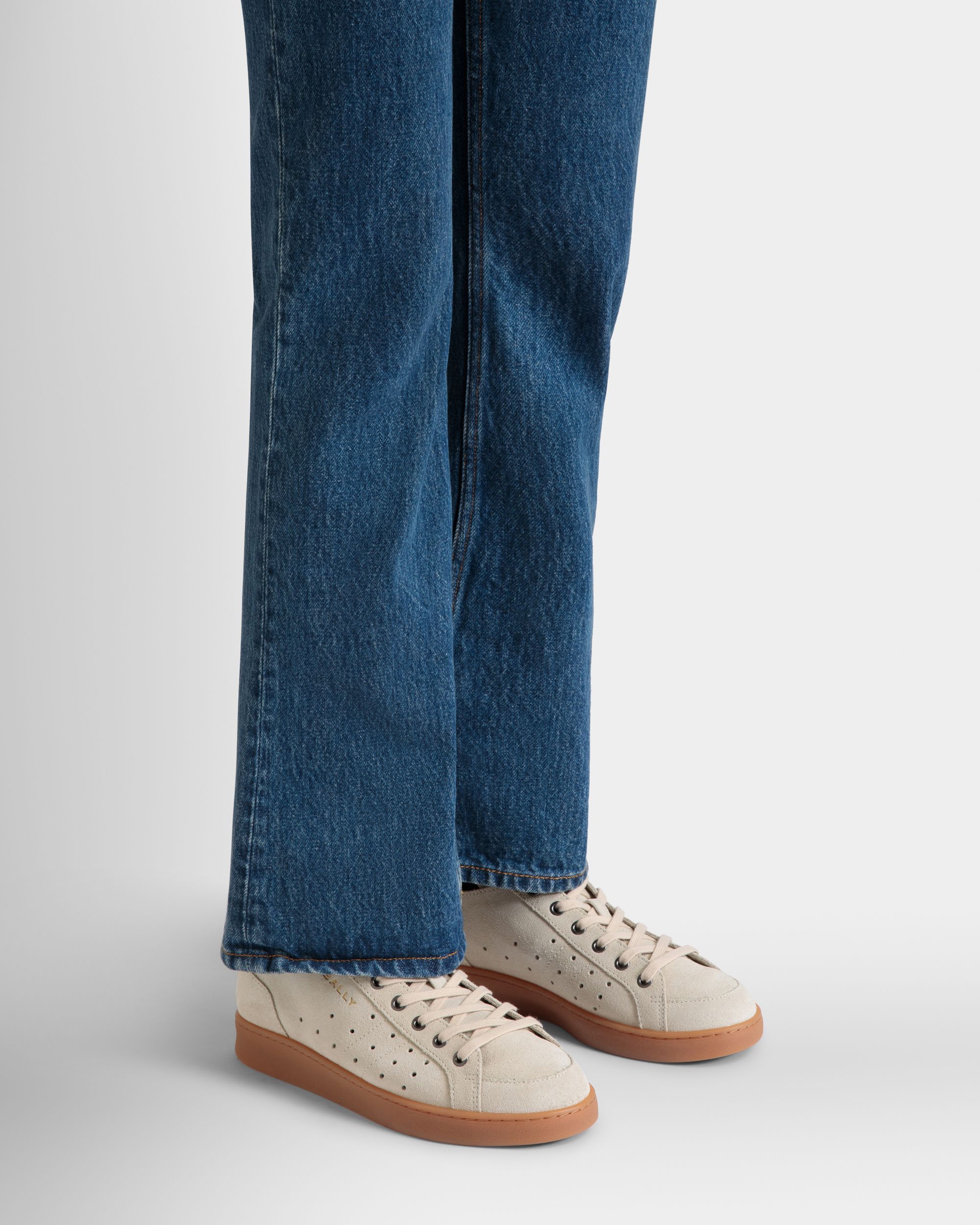 Zapatilla Tennis De Ante Champagne - Mujer - Bally - 02