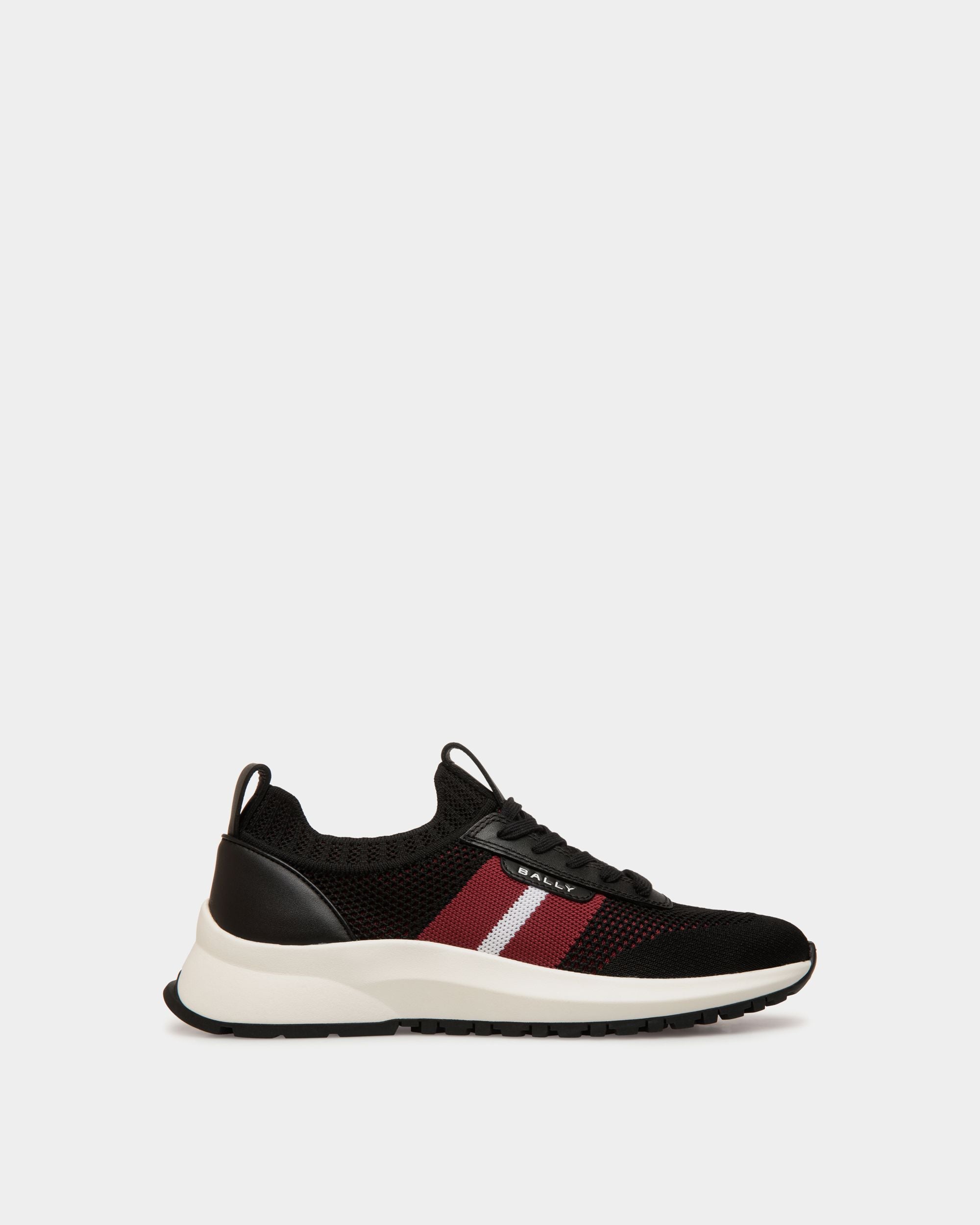 Outline Sneaker in Black Knit - Mujer - Bally - 01