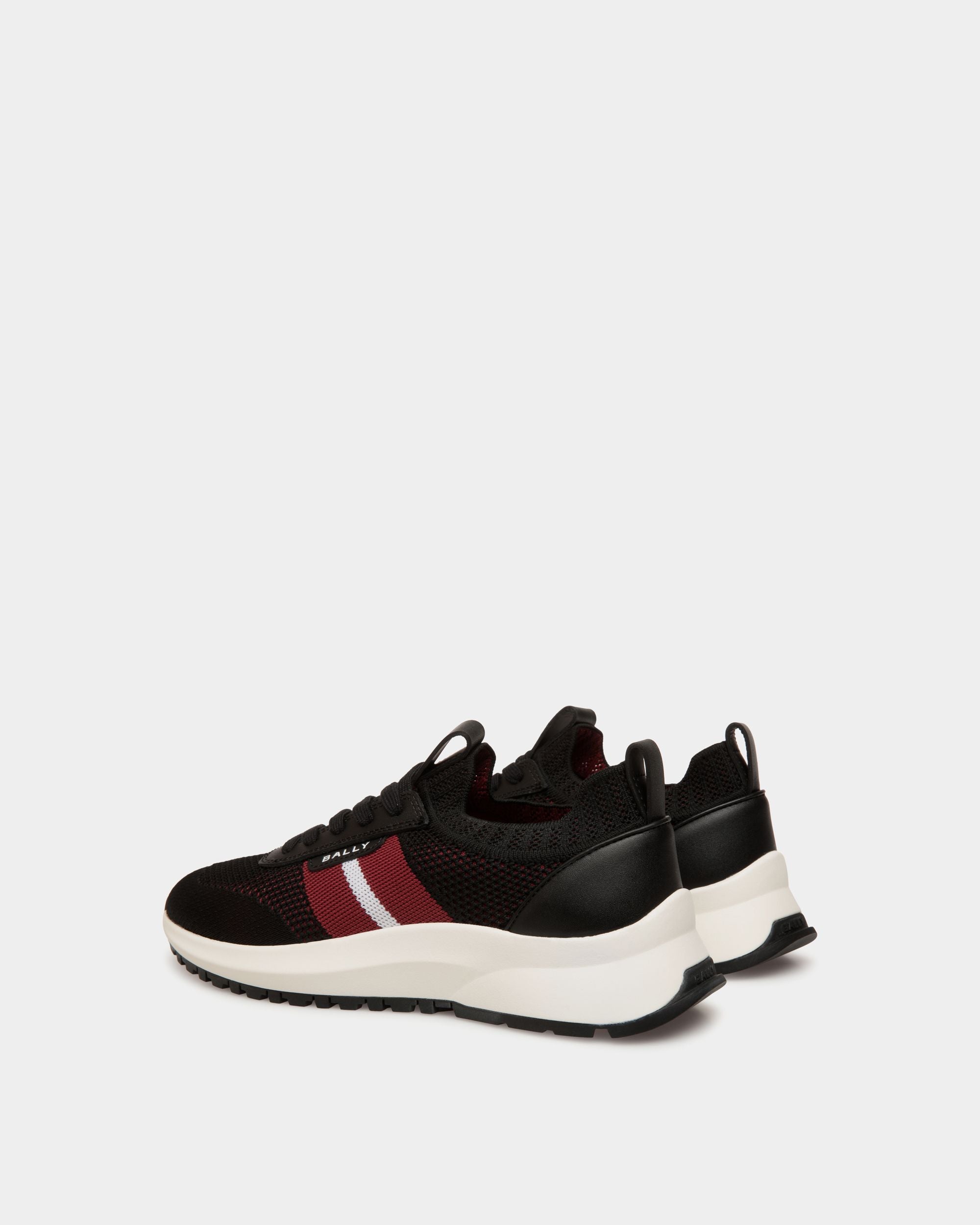 Outline Sneaker in Black Knit - Mujer - Bally - 03
